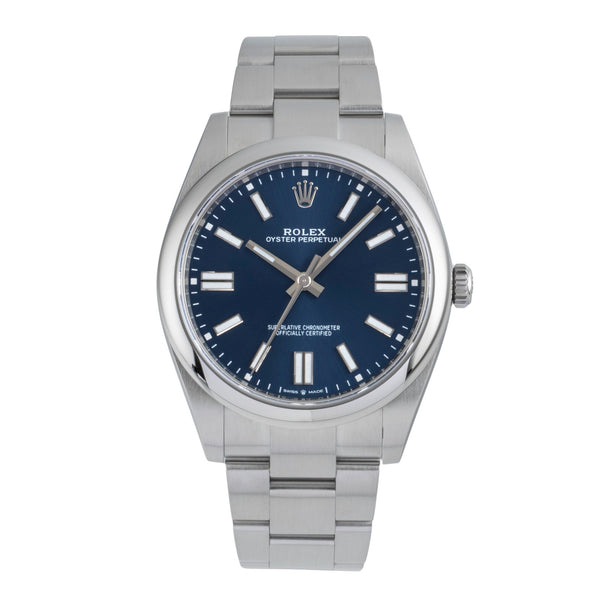 Rolex Oyster Perpetual acier automatique montre pour hommes 124300  [2505848]