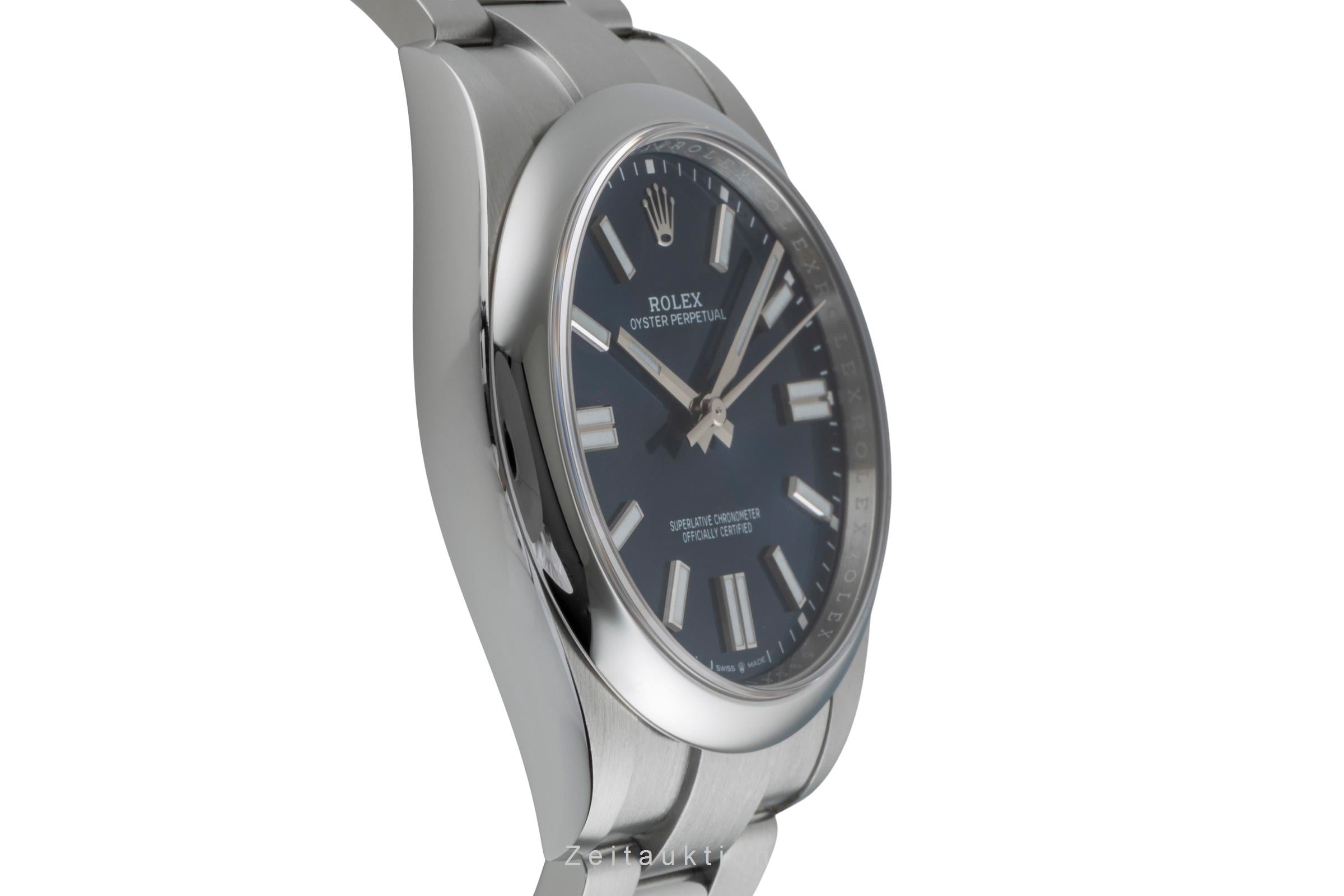 Rolex Oyster Perpetual acier automatique montre pour hommes 124300  [2505848]