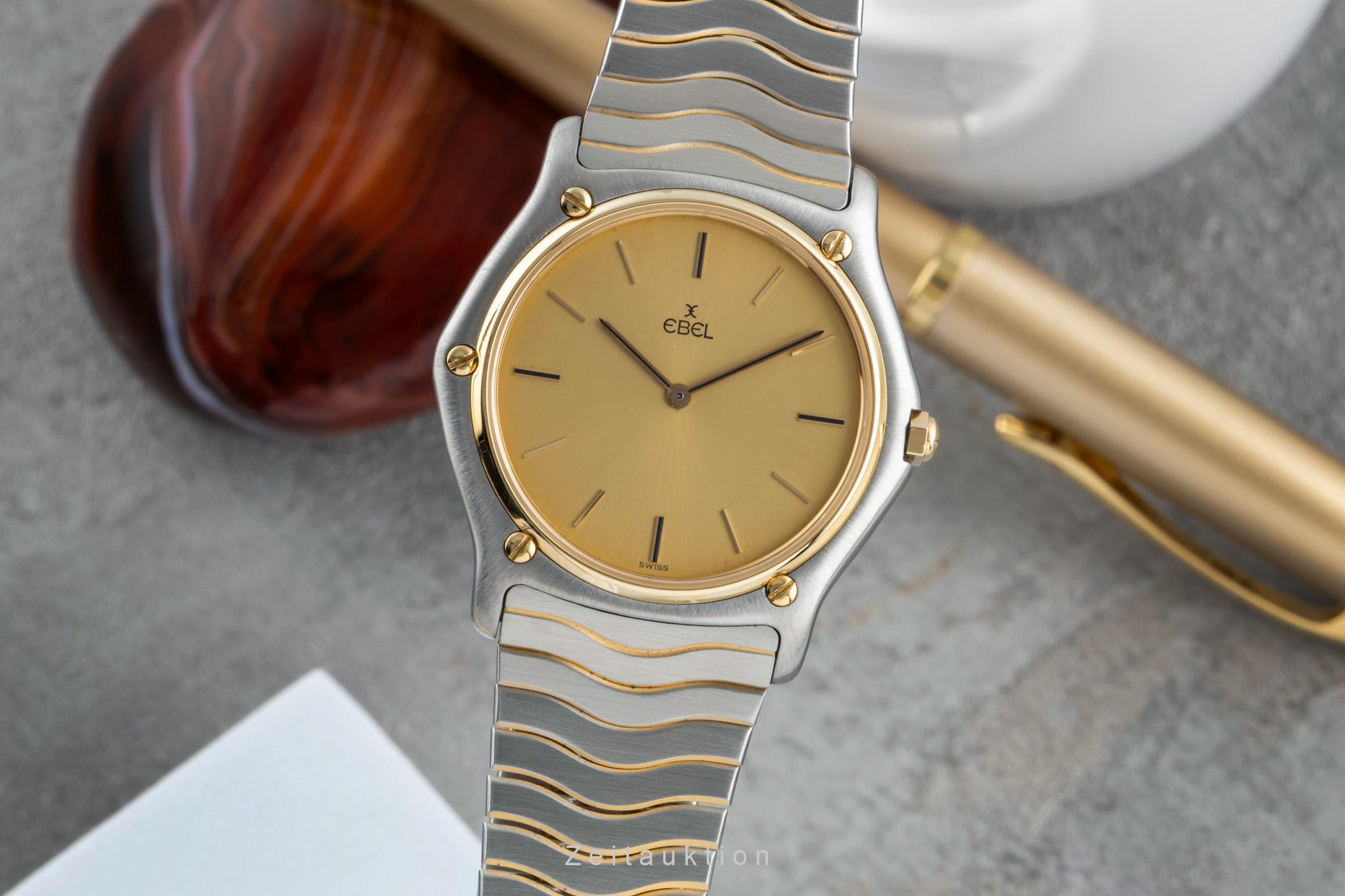 Ebel Classic Wave steel / gold quartz Kal. 81 Ref. 181903 | 2505849