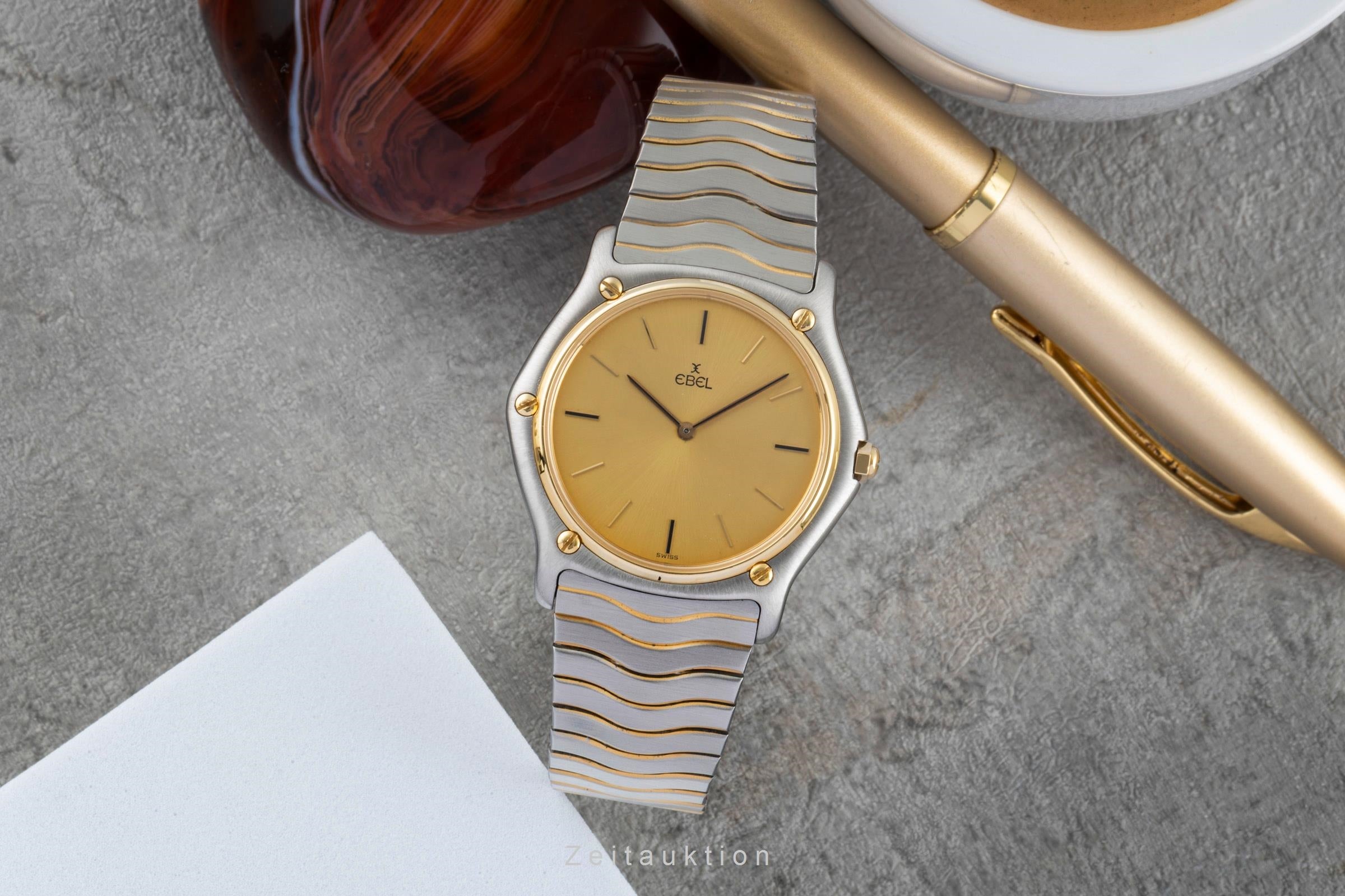 Ebel Classic Wave Stahl/Gold Herrenuhr Ref. 181903  [2505849]