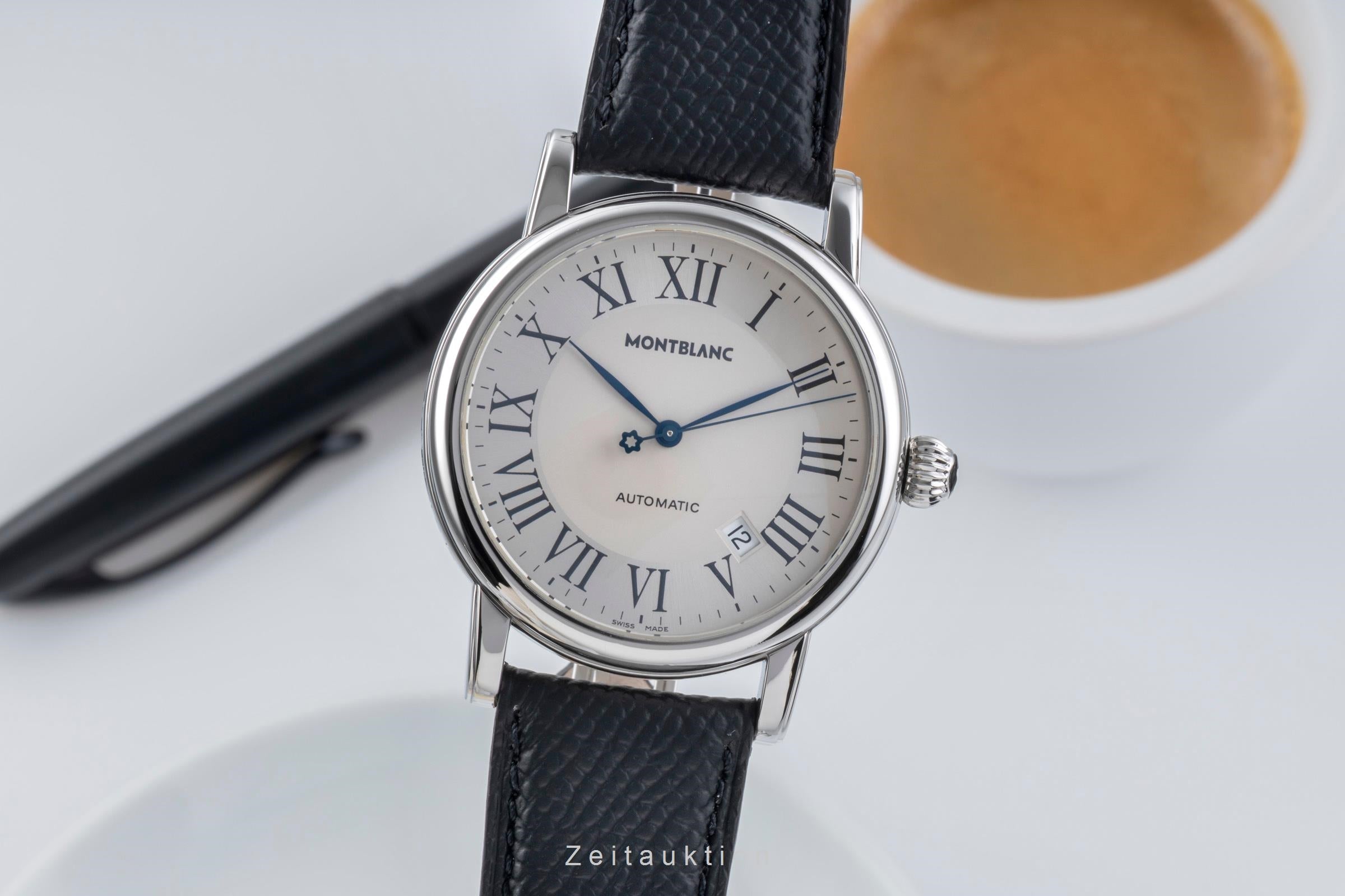 Montblanc Meisterstück steel automatic men's watch 7068  [2505856]