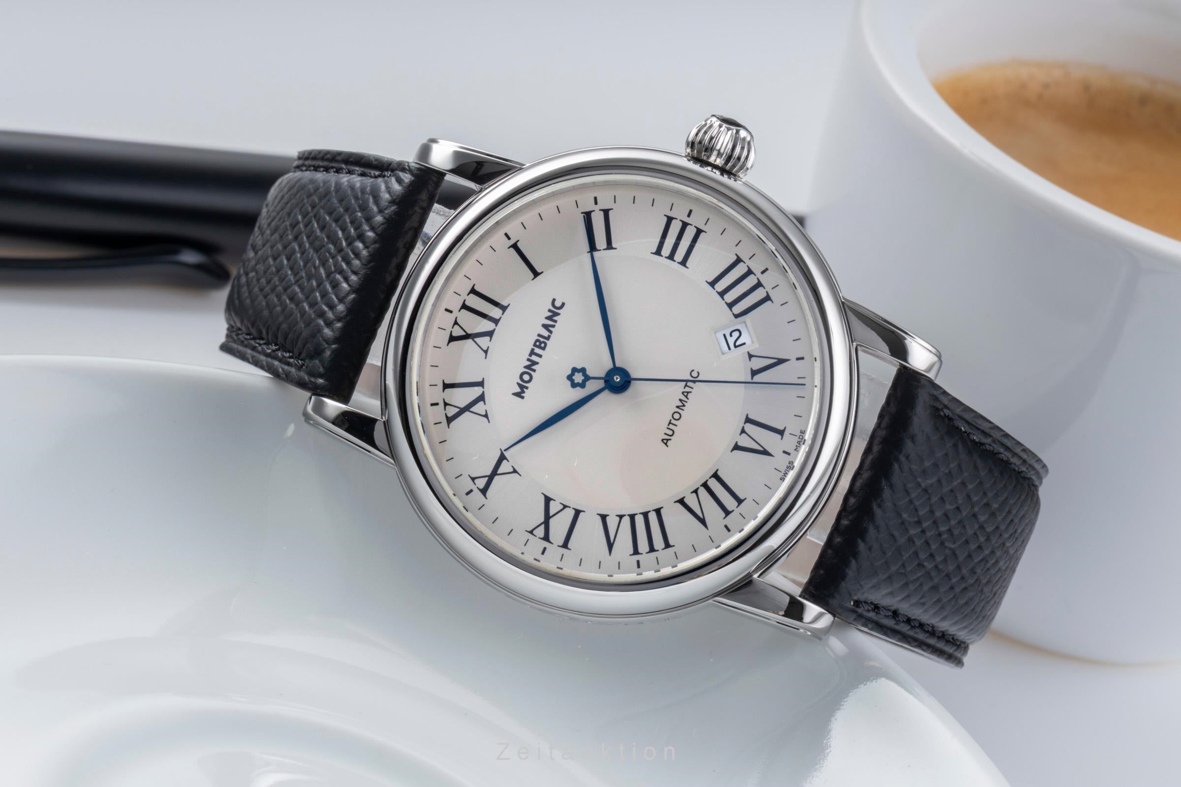 Montblanc Meisterstück steel automatic men's watch 7068  [2505856]