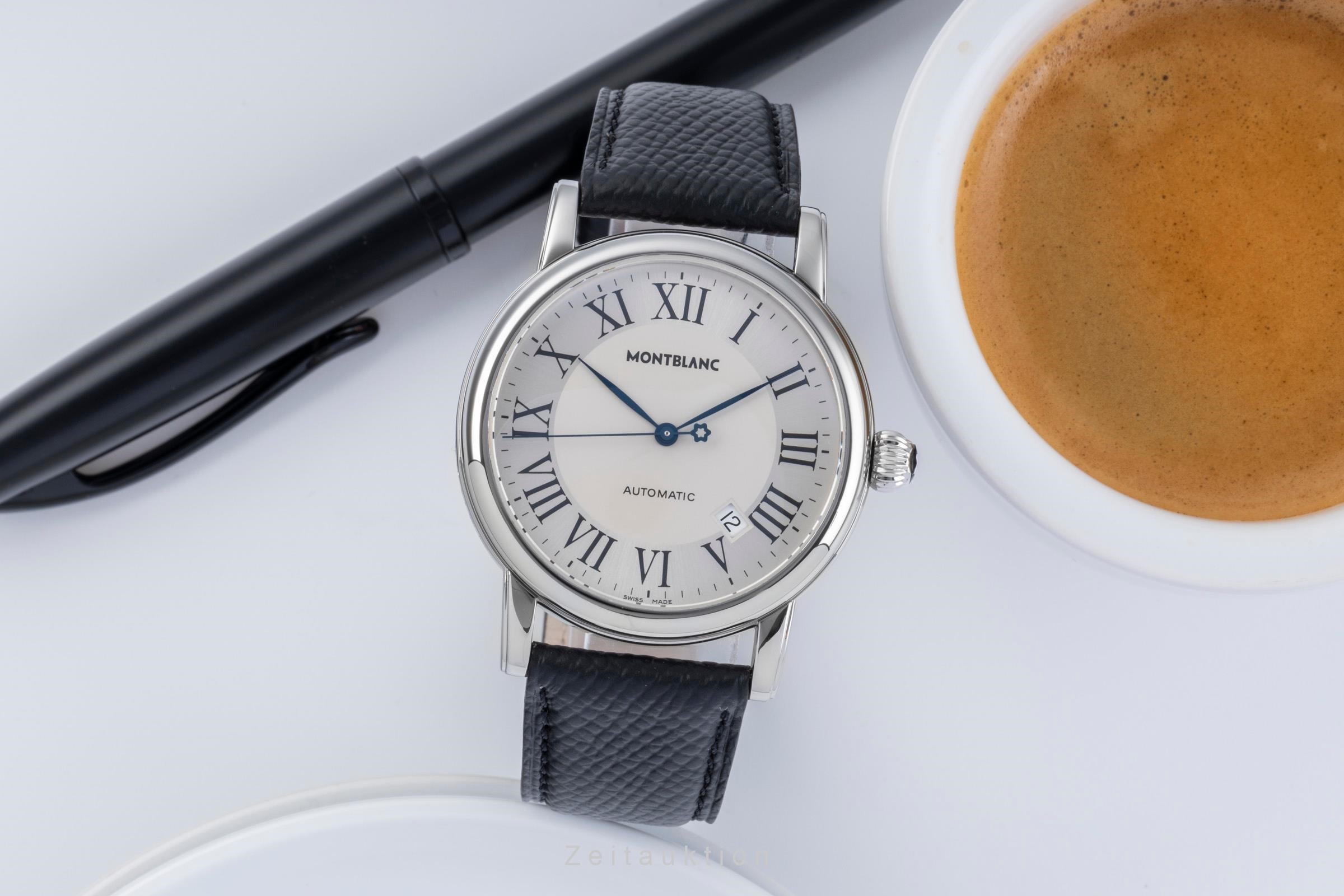 Montblanc Meisterstück steel automatic men's watch 7068  [2505856]