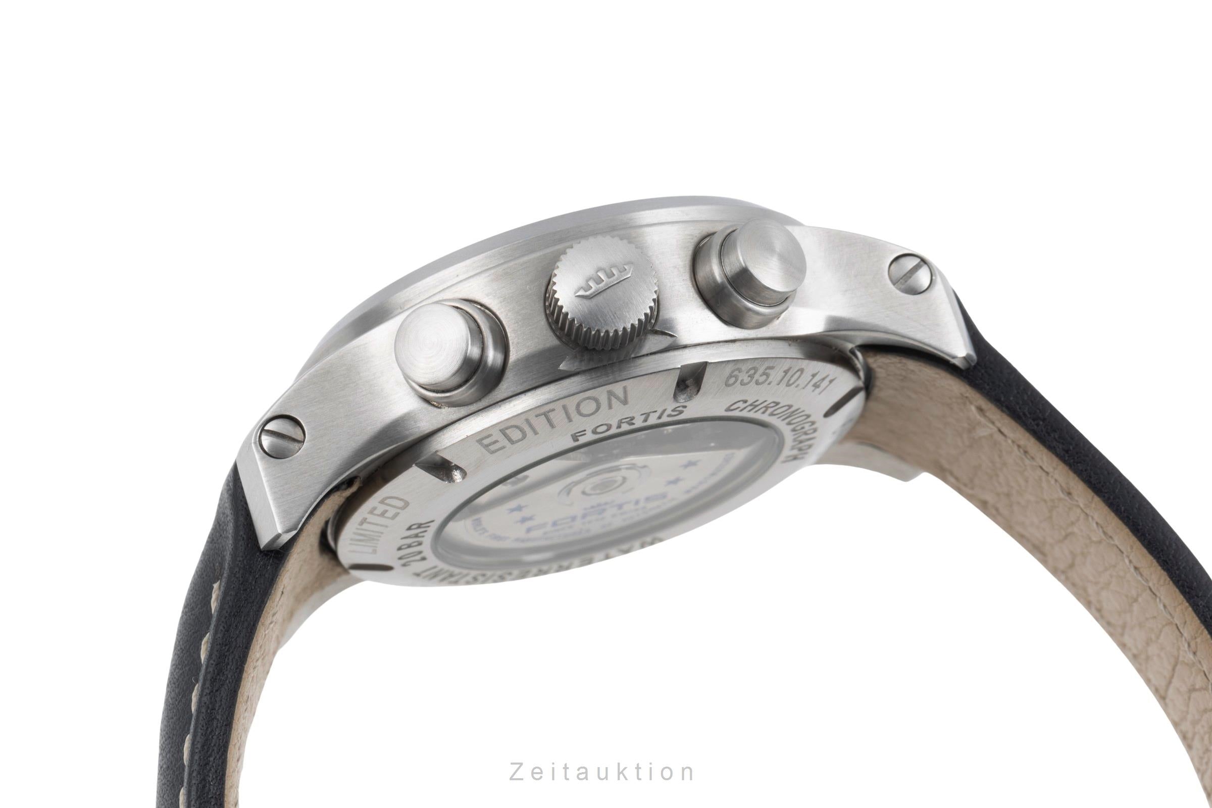 Fortis Flieger Chronograph chronographe acier automatique montre pour hommes 635.10.141 Limited  [2505857]