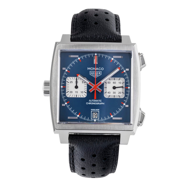 Tag Heuer Monaco Chronograph Stahl Automatik Ref. CAW2111.FC6356 B&P 2015 [2505859]