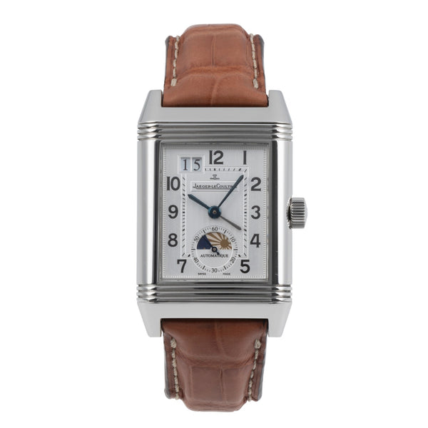 Jaeger LeCoultre Reverso acier automatique montre pour hommes Q3038420 , 240.8.72  [2505860]