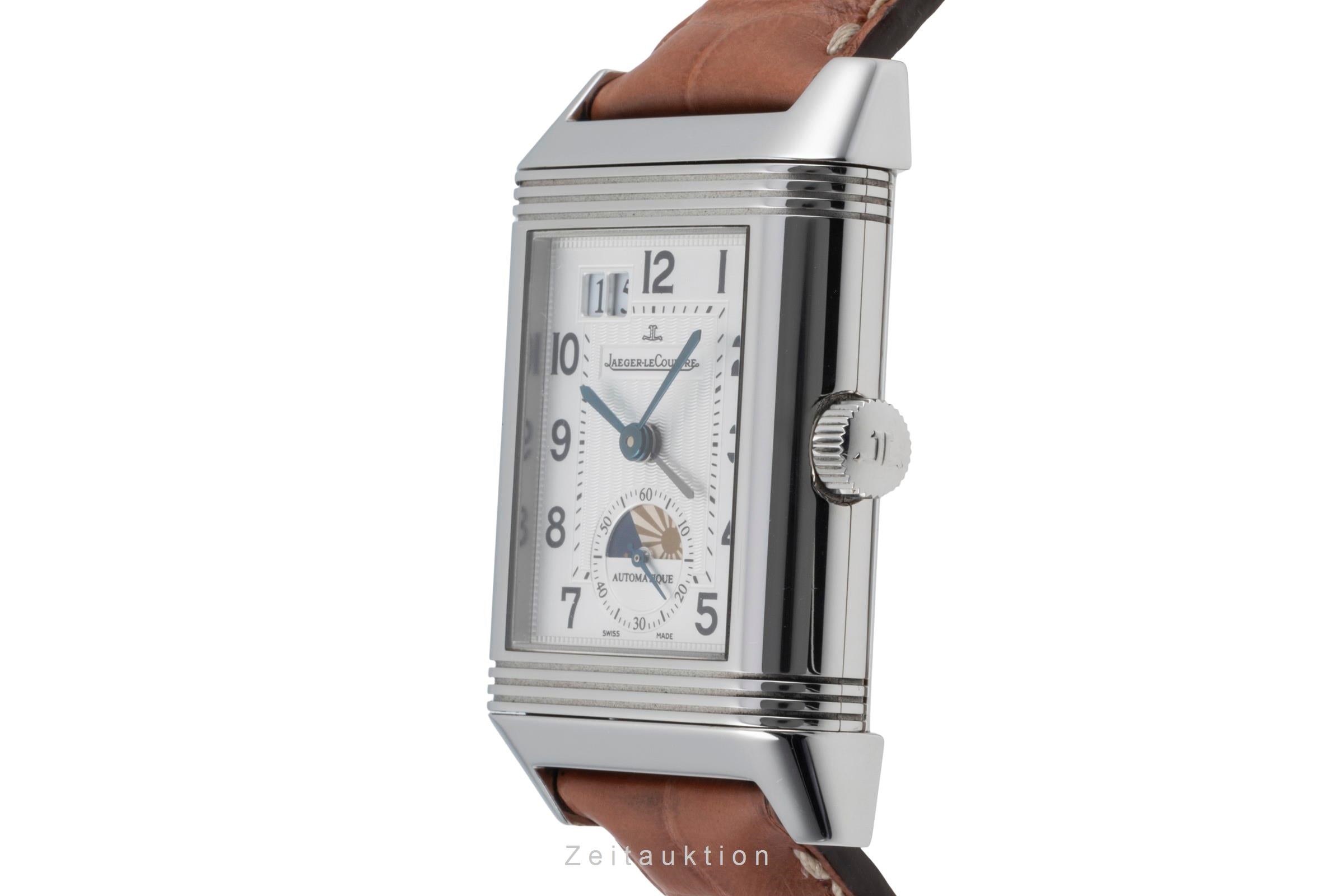 Jaeger LeCoultre Reverso acier automatique montre pour hommes Q3038420 , 240.8.72  [2505860]