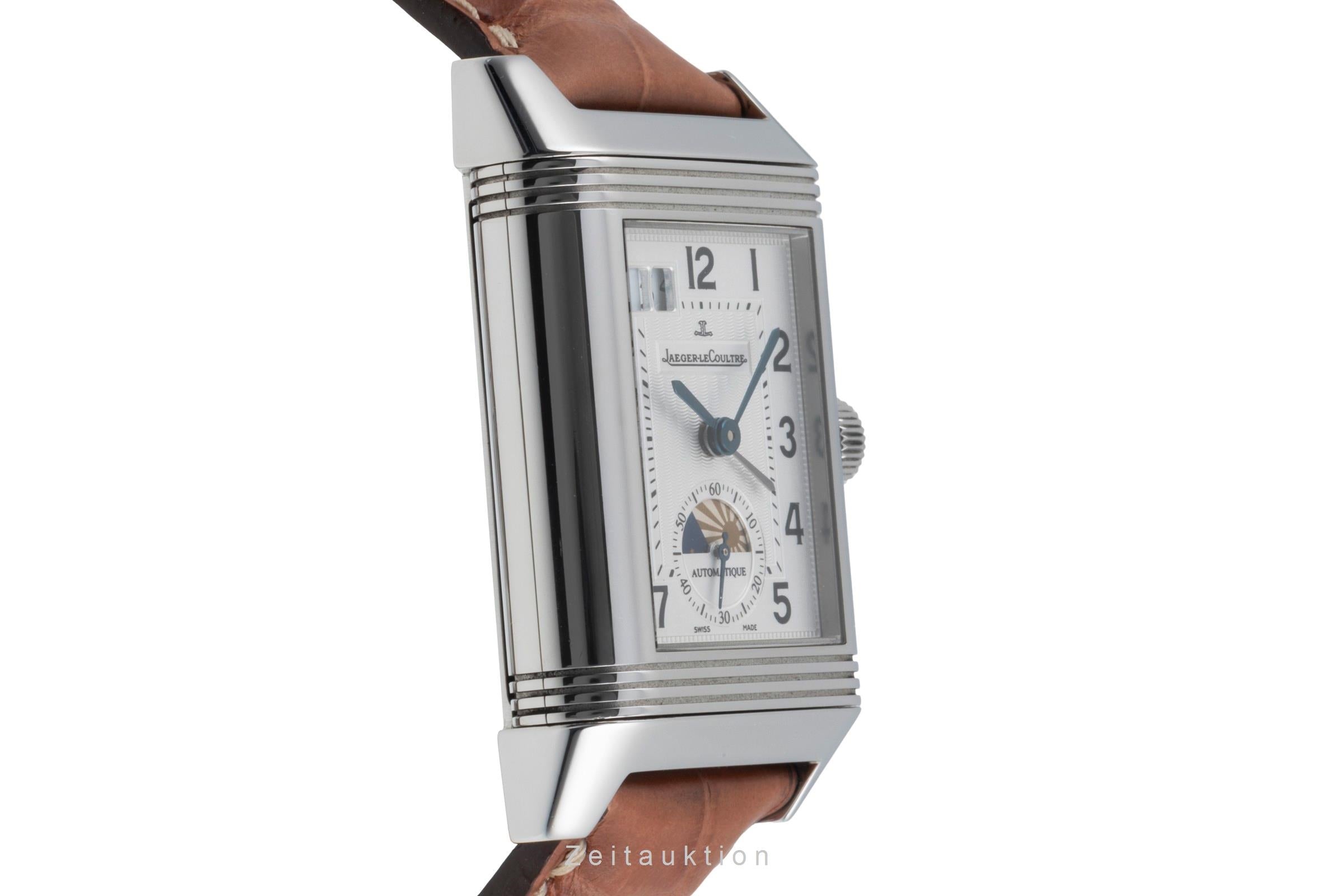 Jaeger LeCoultre Reverso acier automatique montre pour hommes Q3038420 , 240.8.72  [2505860]