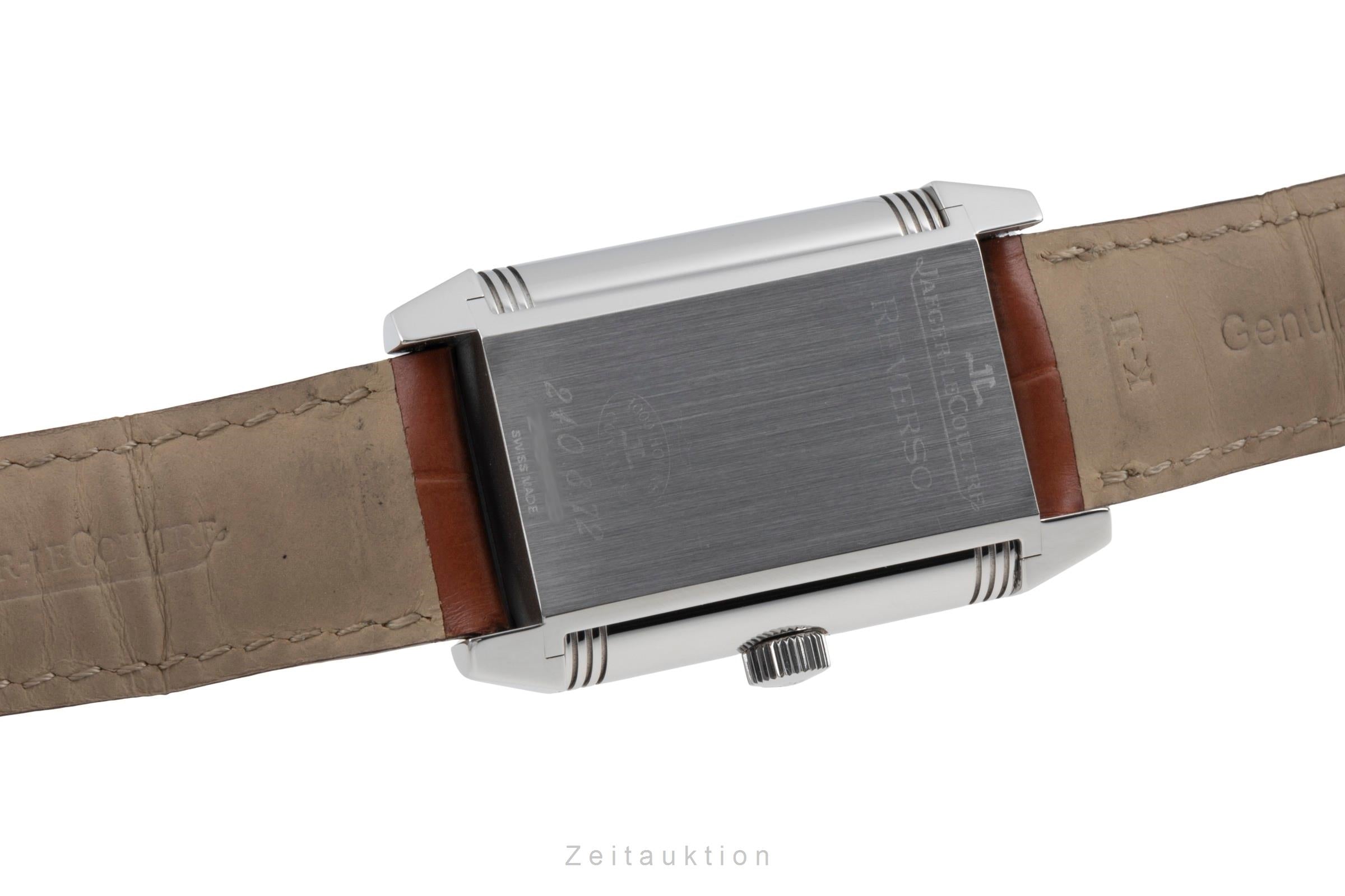 Jaeger LeCoultre Reverso acier automatique montre pour hommes Q3038420 , 240.8.72  [2505860]