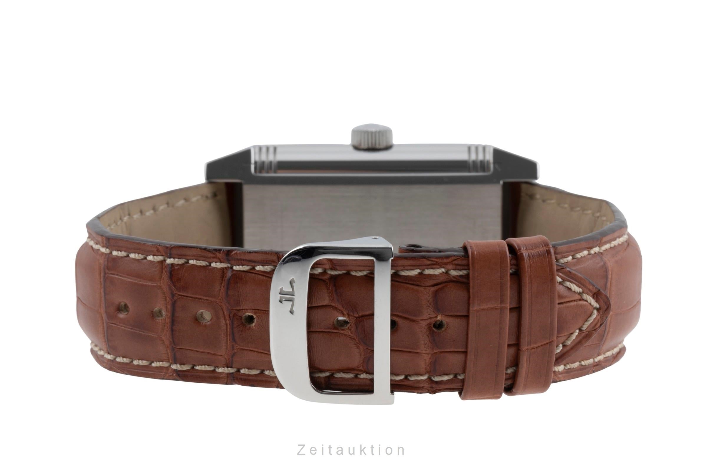 Jaeger LeCoultre Reverso acier automatique montre pour hommes Q3038420 , 240.8.72  [2505860]