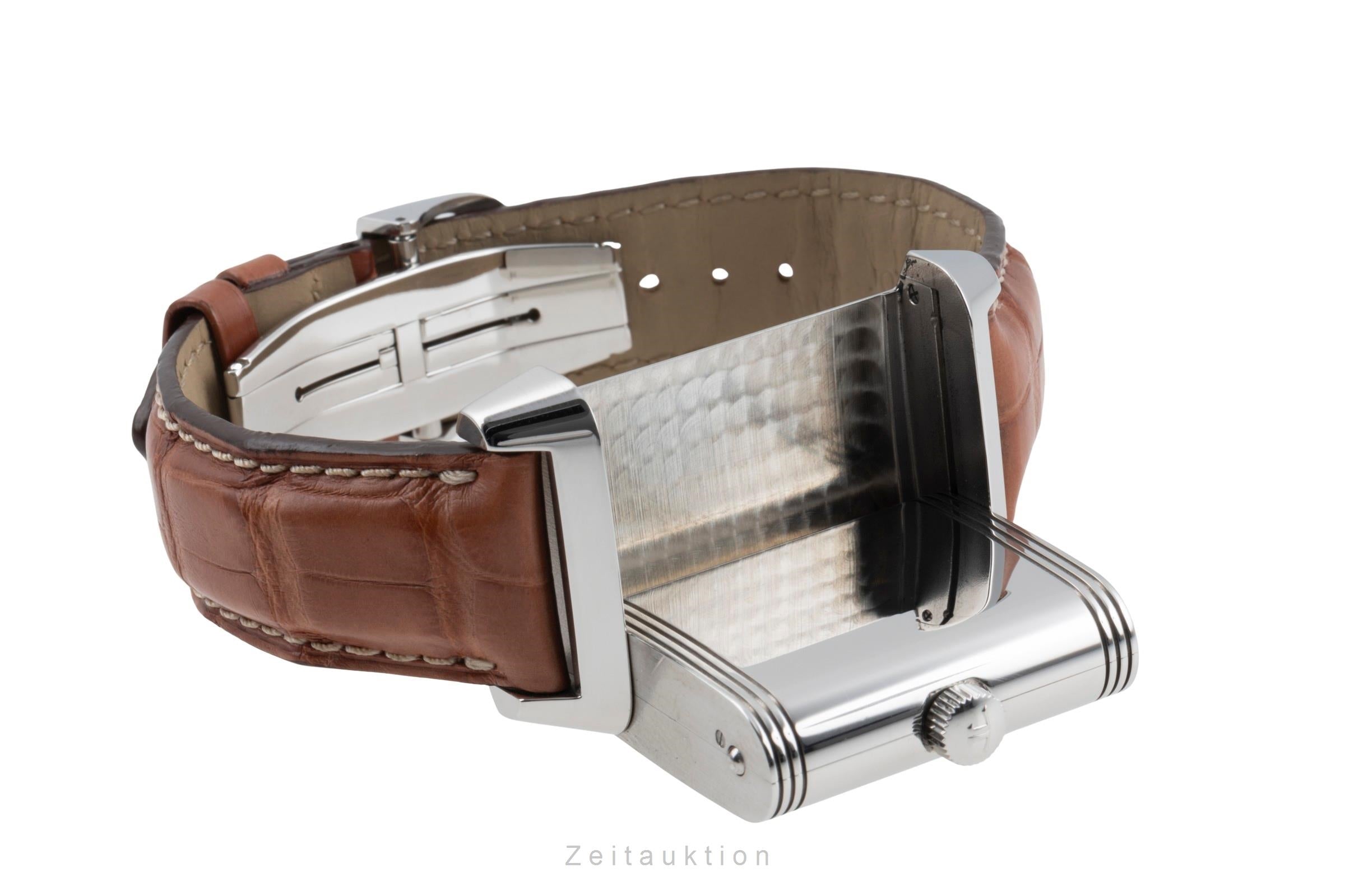 Jaeger LeCoultre Reverso acier automatique montre pour hommes Q3038420 , 240.8.72  [2505860]