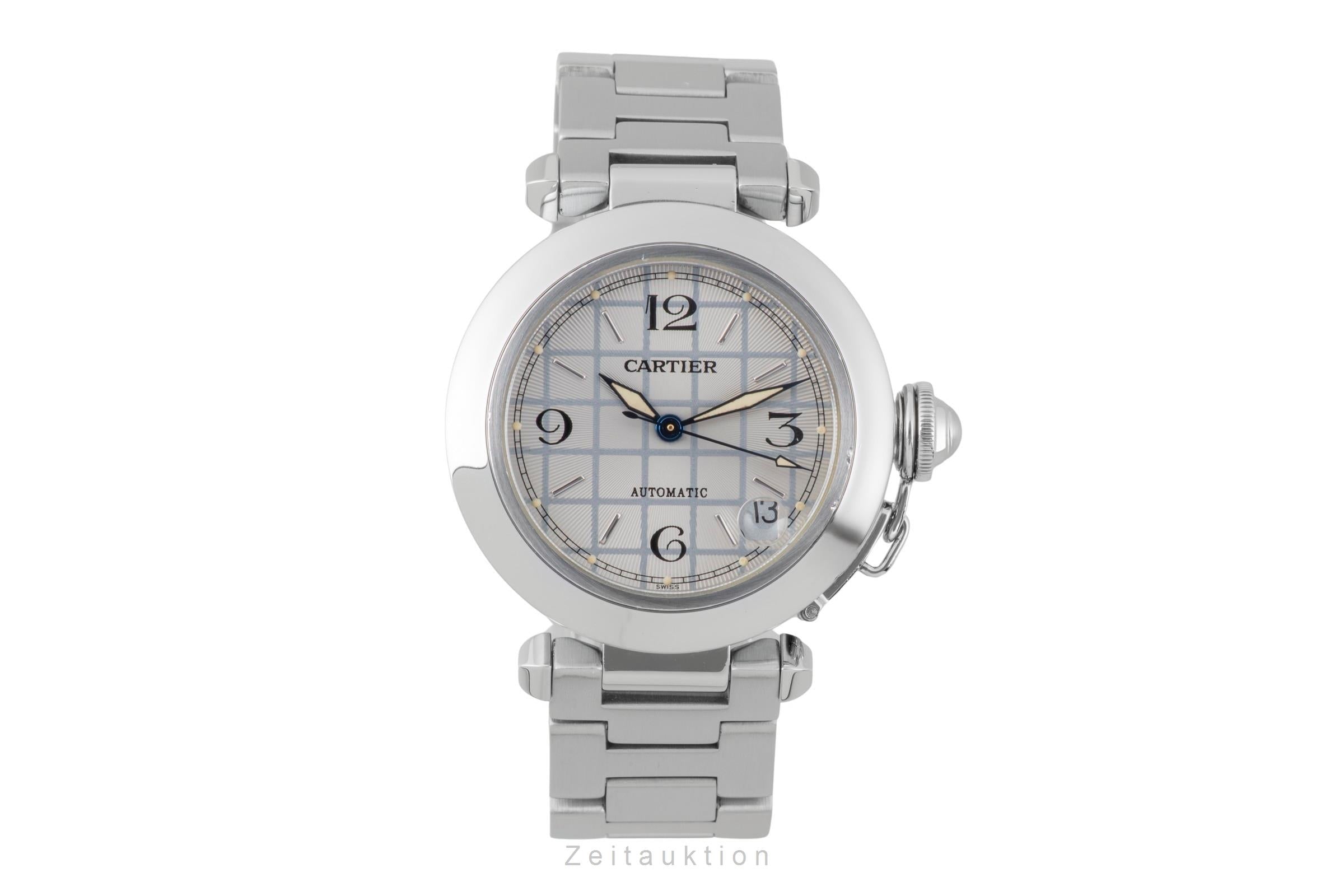 Cartier Pasha acier automatique montre pour hommes W31023M7  [2505862]