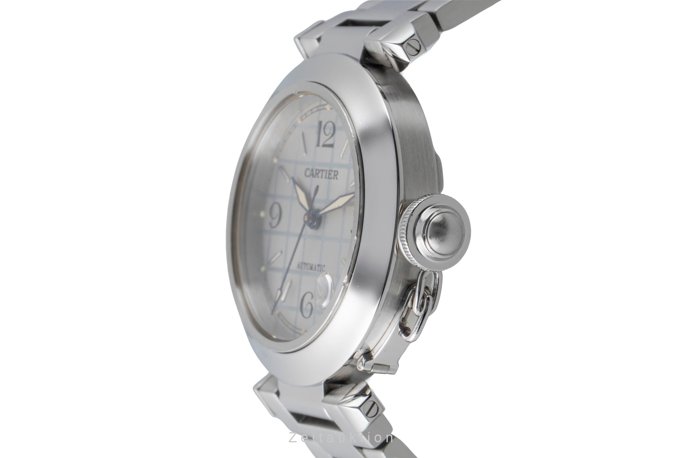 Cartier Pasha acier automatique montre pour hommes W31023M7  [2505862]