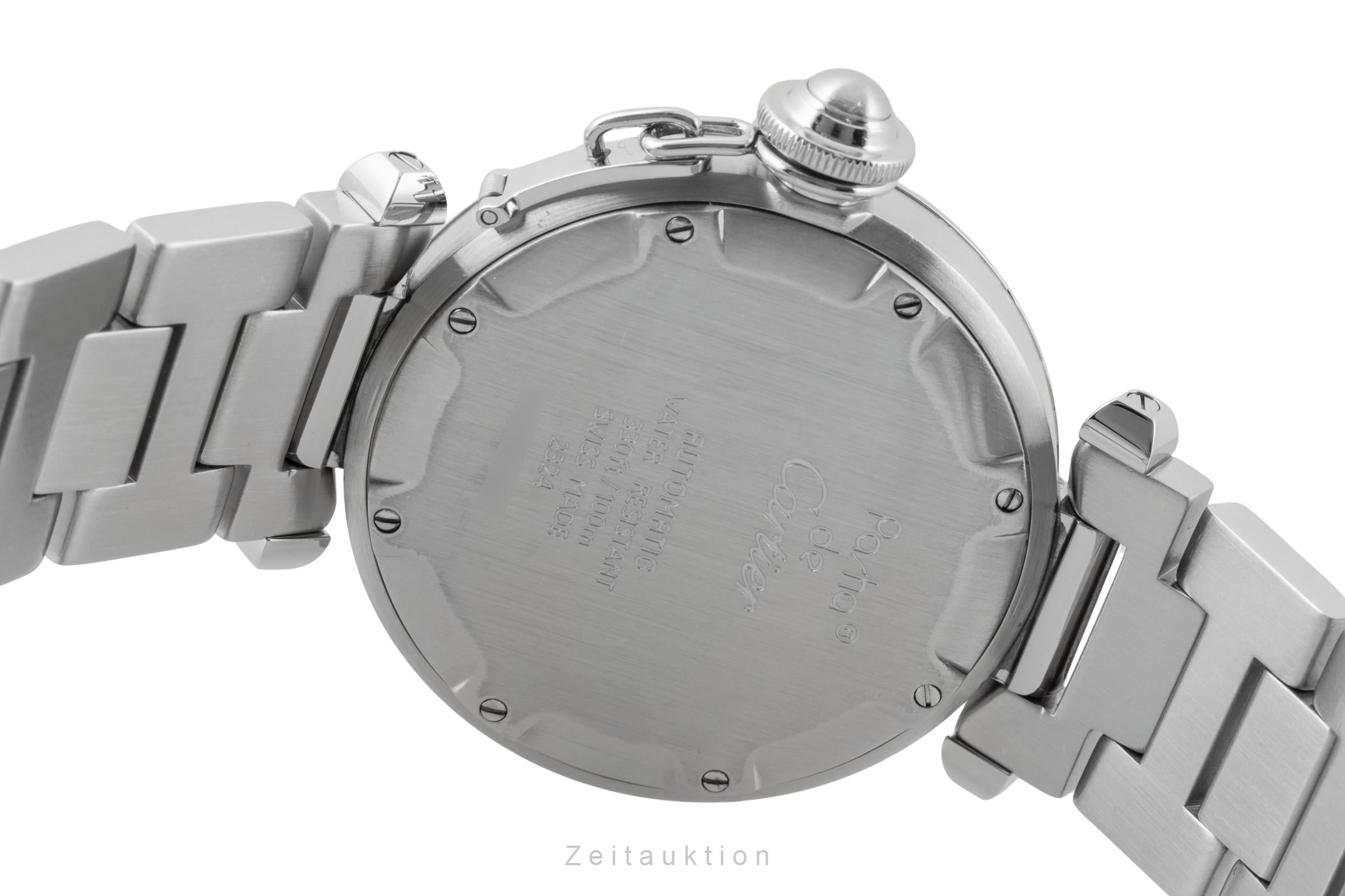 Cartier Pasha acier automatique montre pour hommes W31023M7  [2505862]