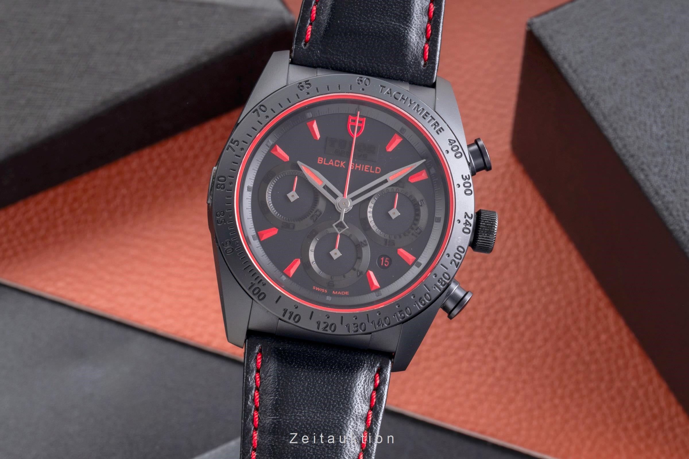 Tudor Black Shield chronograph ceramic / steel automatic Ref