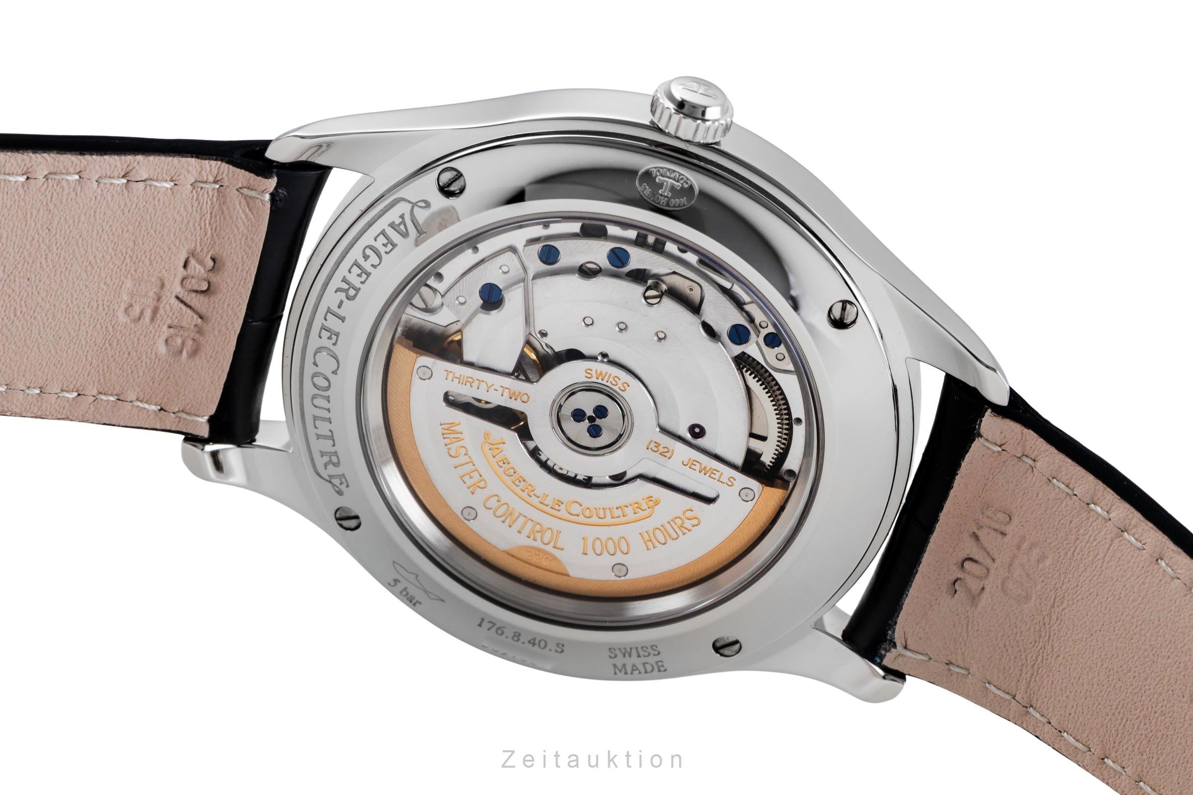 Jaeger LeCoultre Master Control acciaio automatismo orologio da uomo Q1548470 , 176.8.40.S LP: 10300EUR  [2505870]