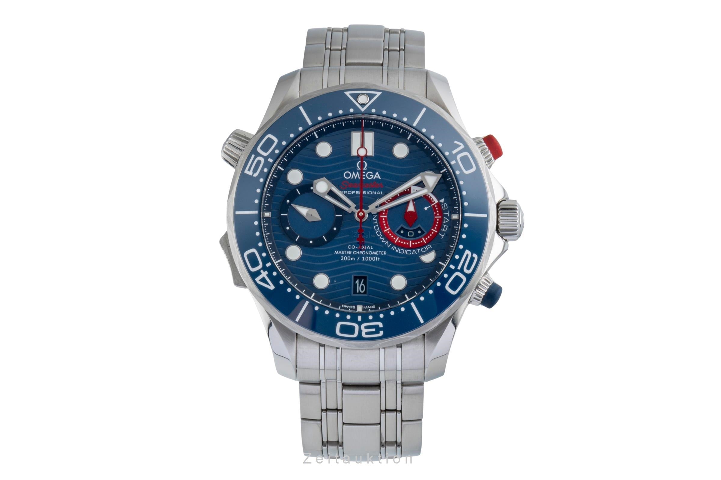 Omega Seamaster chronographe acier automatique montre pour hommes 210.30.44.51.03.002  [2505871]