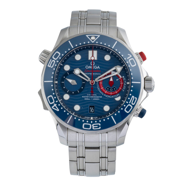 Omega Seamaster chronographe acier automatique montre pour hommes 210.30.44.51.03.002  [2505871]