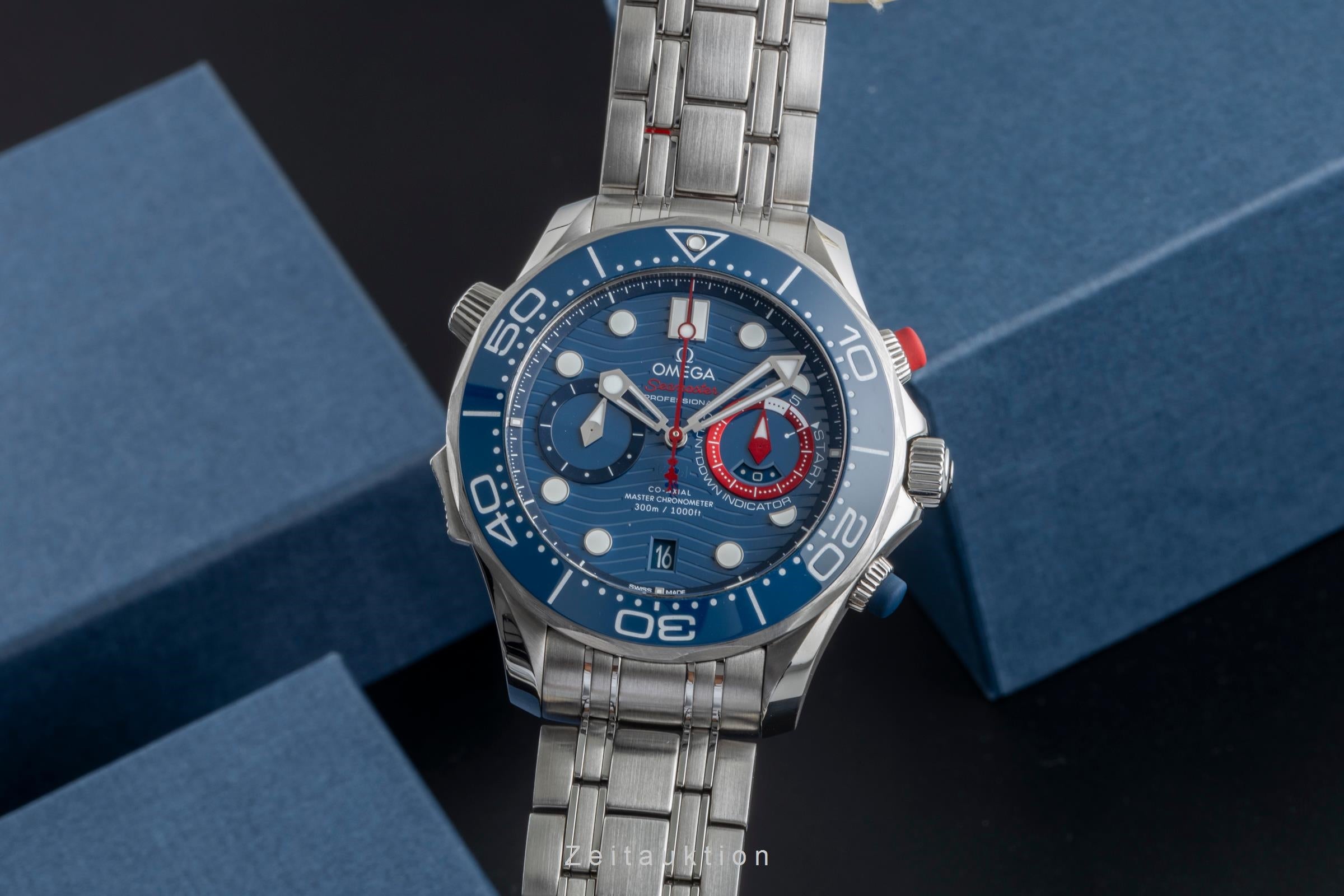 Omega Seamaster chronograph steel automatic Kal. 9900 Ref. 210.30