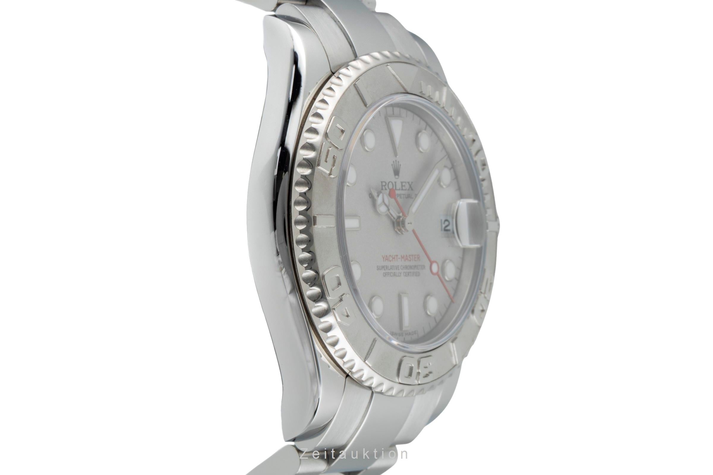 Rolex Yacht-Master acier / platine automatique montre pour hommes 168622  [2505872]