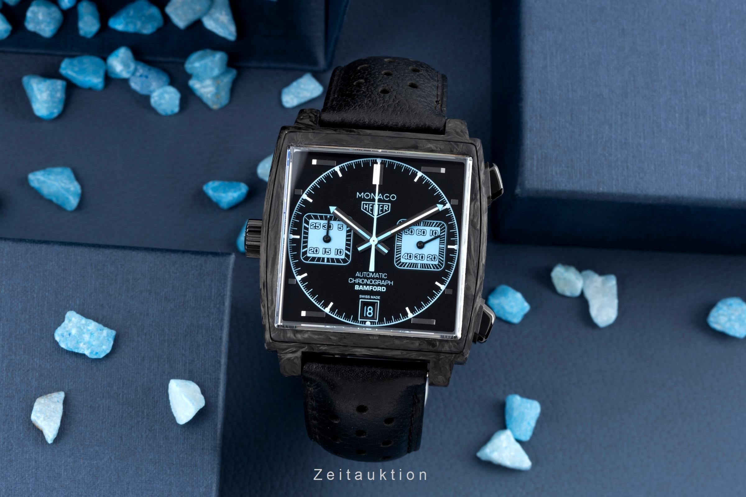 Tag Heuer Monaco chronographe carbone automatique montre pour hommes CAW2190.FC6437 Limited  [2505874]