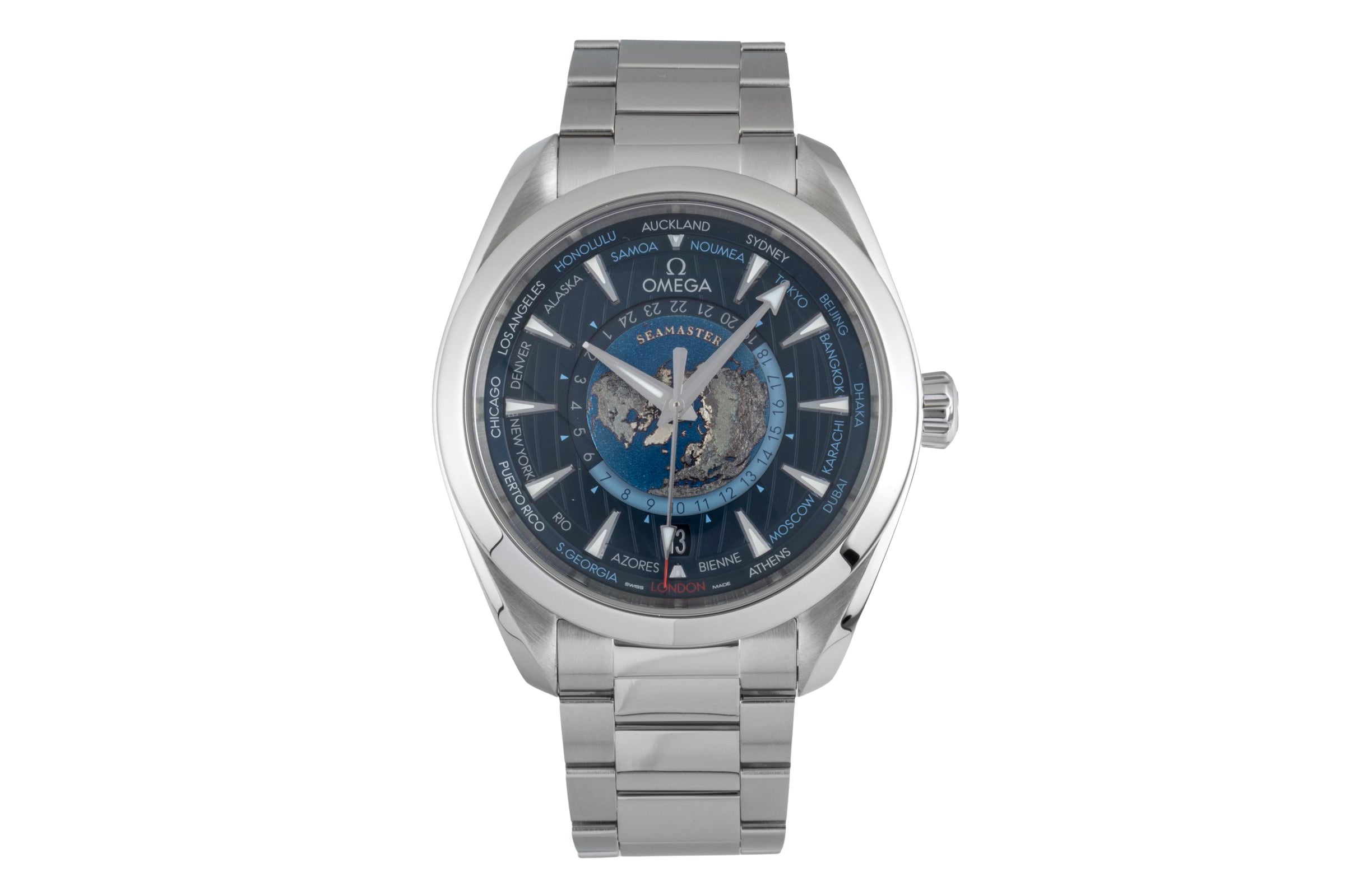 Omega Seamaster steel automatic men's watch 220.10.43.22.03.001  [2505875]