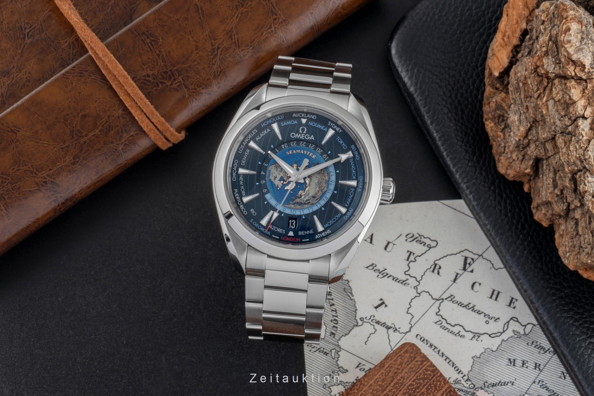 Omega Seamaster steel automatic men's watch 220.10.43.22.03.001  [2505875]