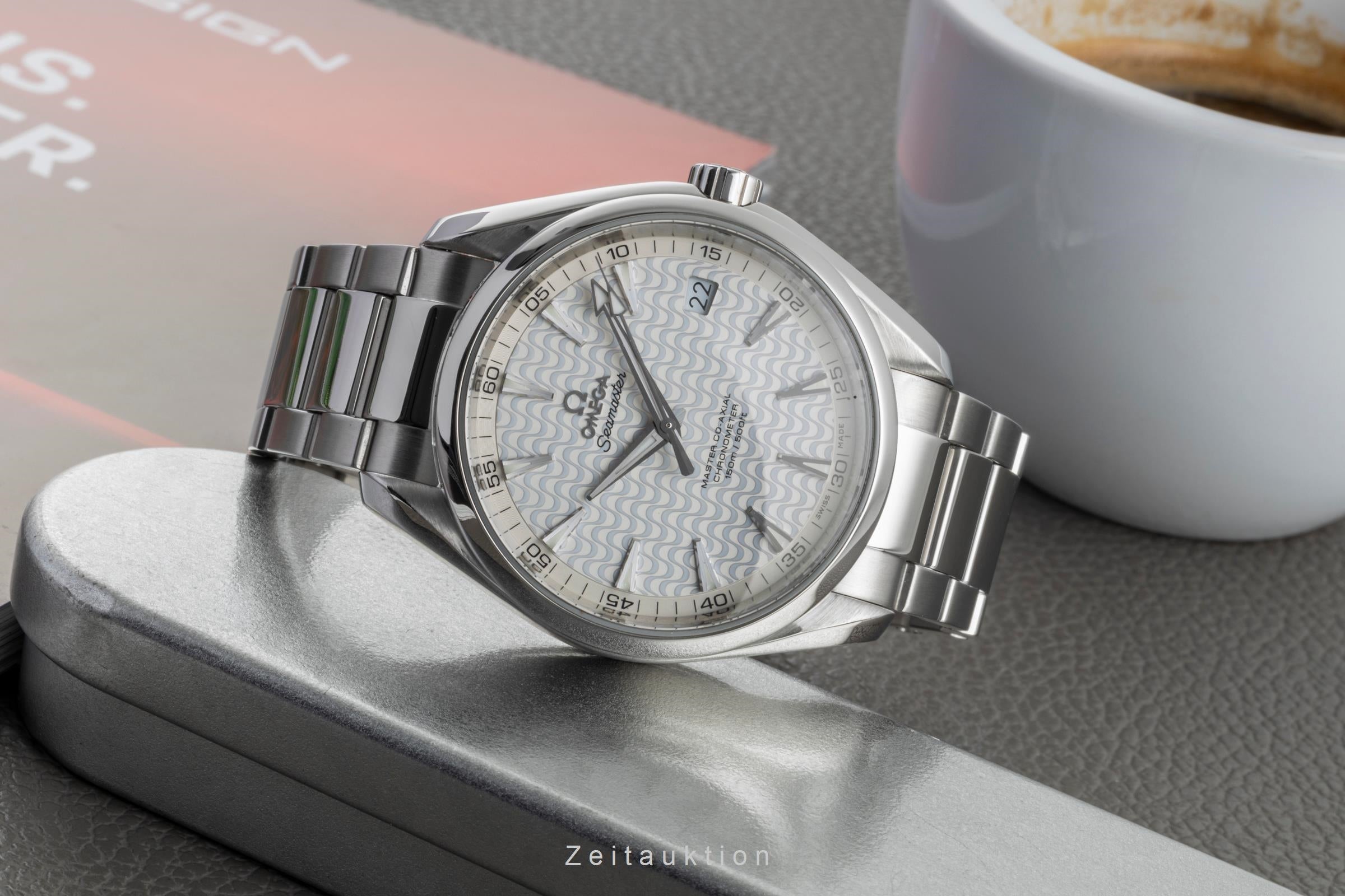 Omega Seamaster acier automatique montre pour hommes 231.10.42.21.02.006 LP: 7200EUR  [2505877]