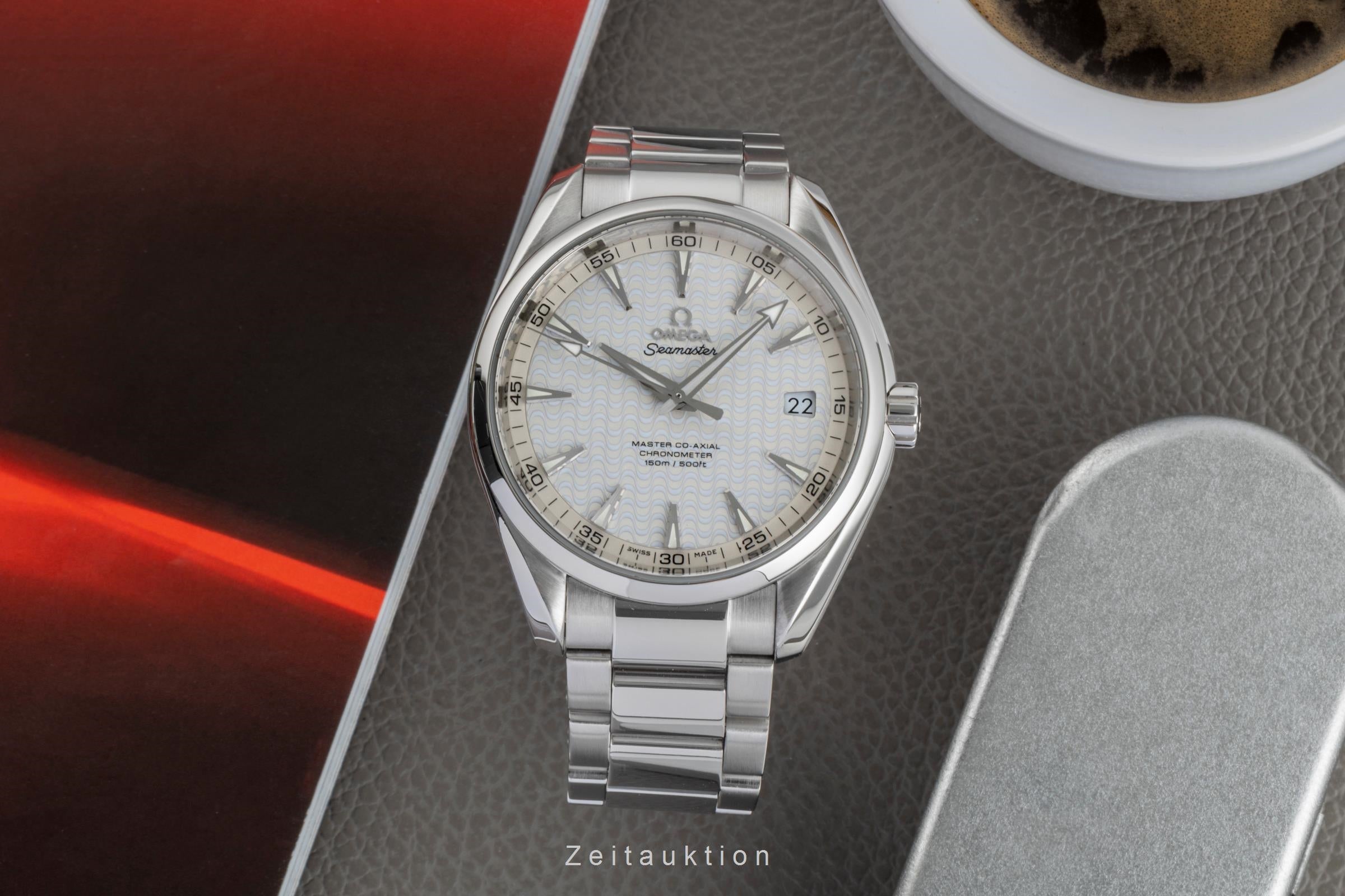 Omega Seamaster acier automatique montre pour hommes 231.10.42.21.02.006 LP: 7200EUR  [2505877]