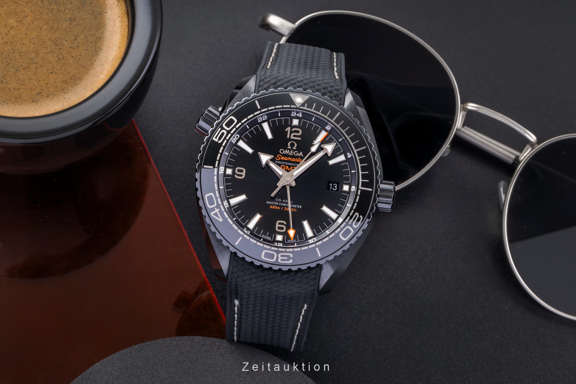 Omega Seamaster ceramic automatic men's watch 215.92.46.22.01.001 LP: 13400EUR  [2505879]