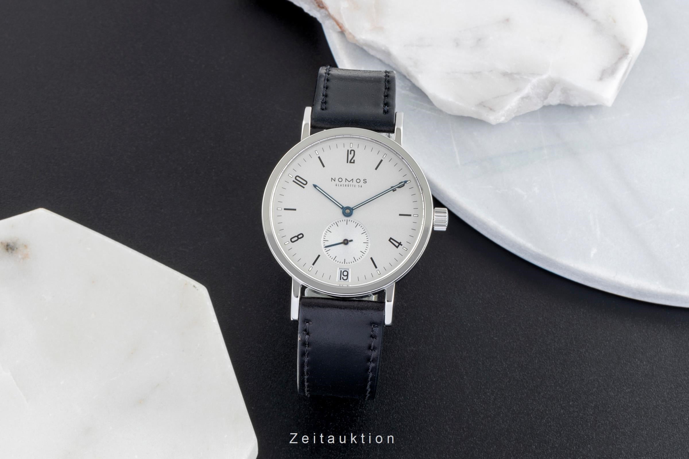 Nomos Tangente Sport acero cuerda manual reloj para caballeros 502  [2505880]