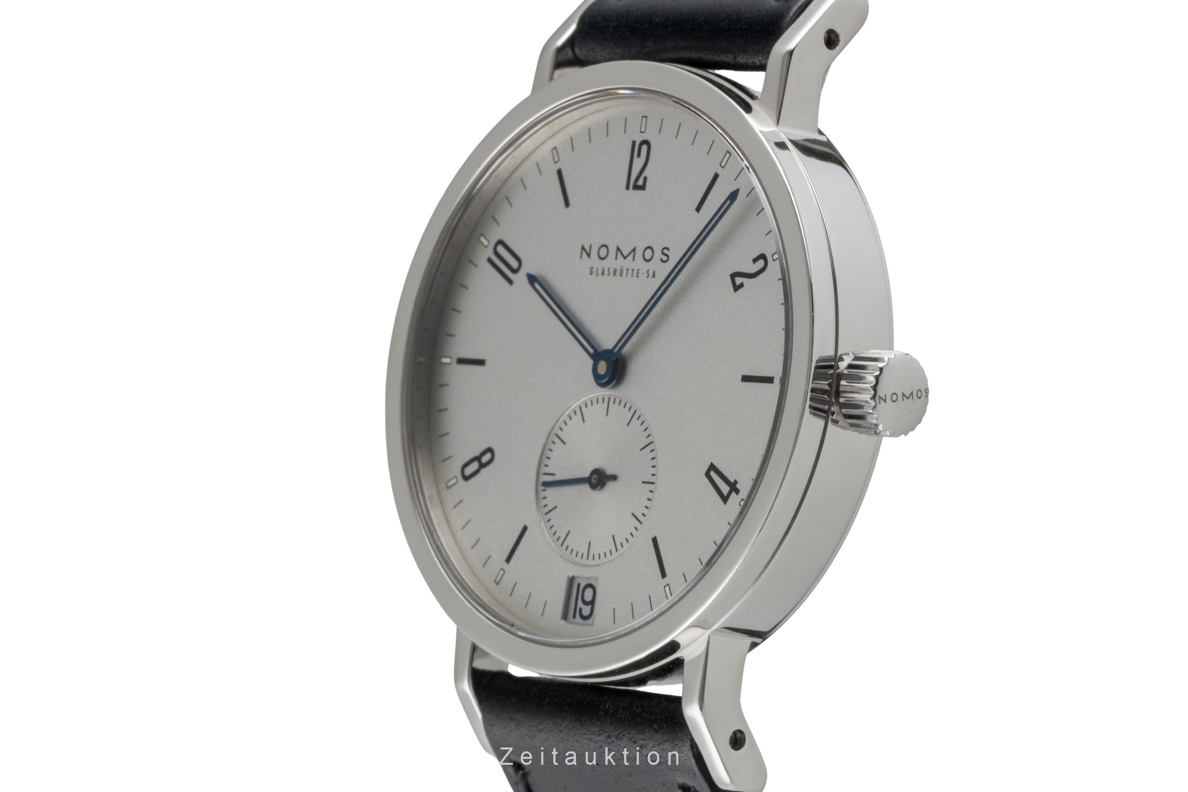 Nomos Tangente Sport acero cuerda manual reloj para caballeros 502  [2505880]