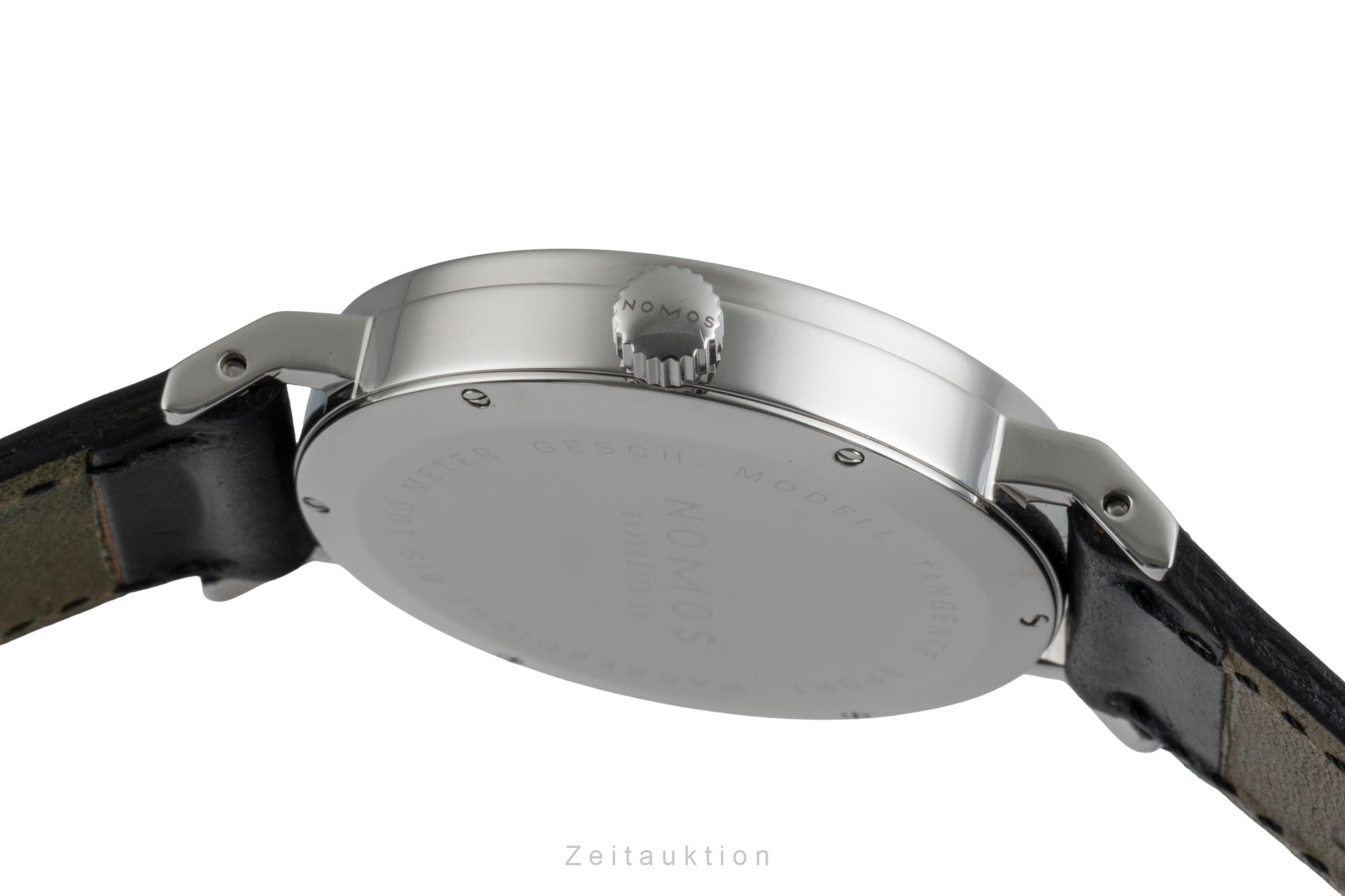 Nomos Tangente Sport acero cuerda manual reloj para caballeros 502  [2505880]
