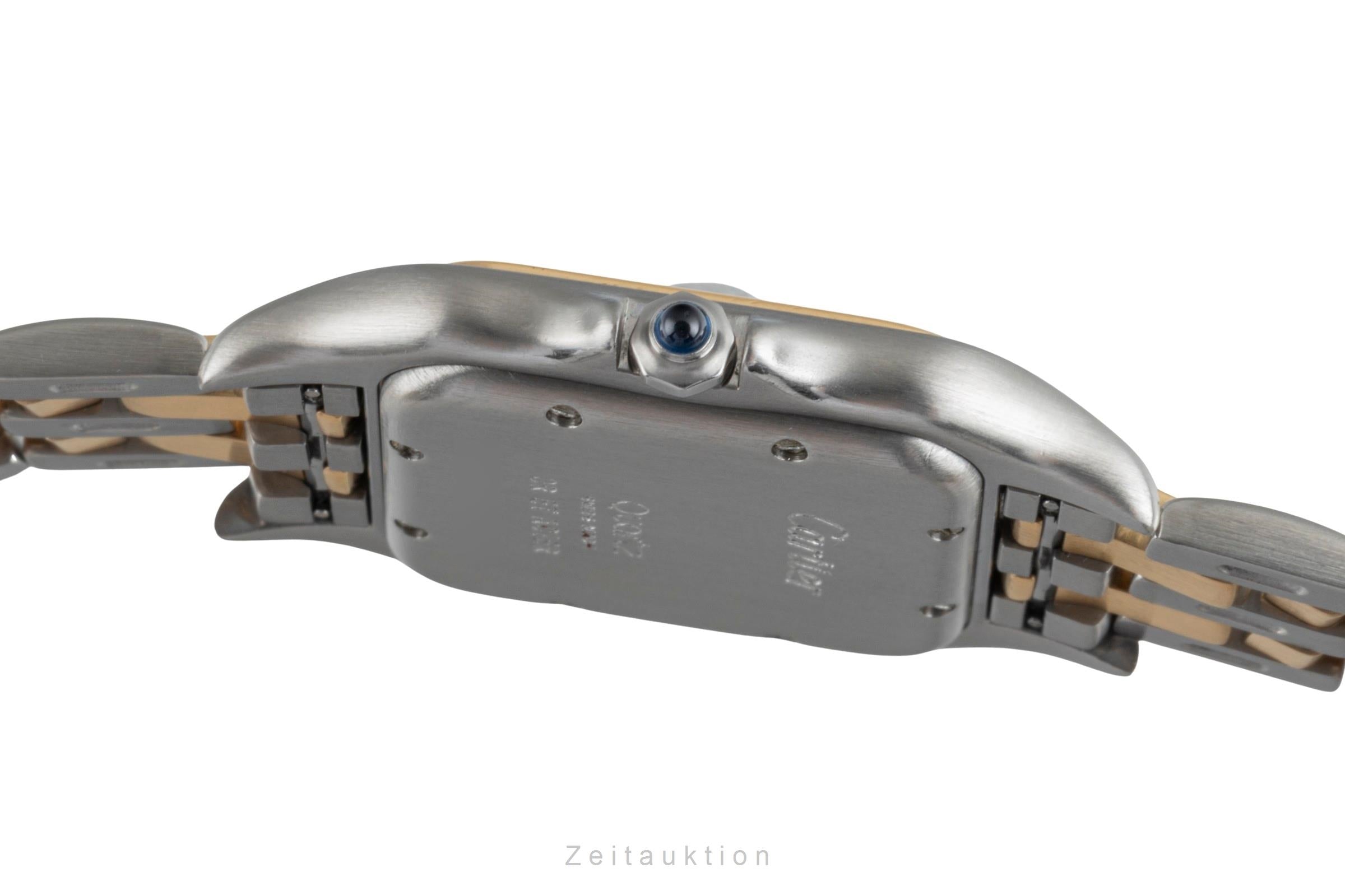 Cartier Panthere Lady Stahl / Gold Datum Damenuhr Ref. 83083242 Klassiker [2505884]