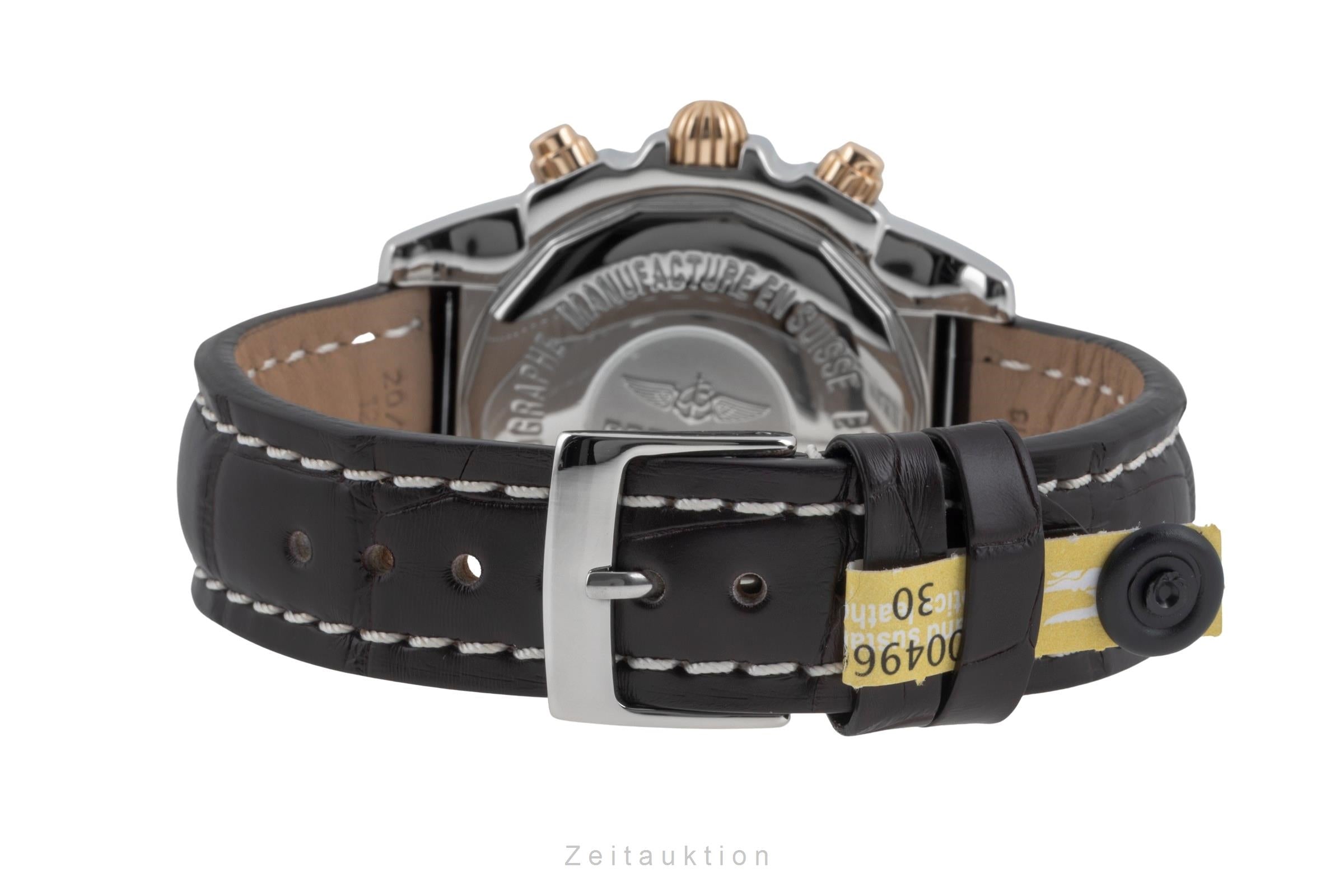 Breitling Chronomat 41 chronographe acier / or  automatique montre pour hommes CB0140  [2505885]