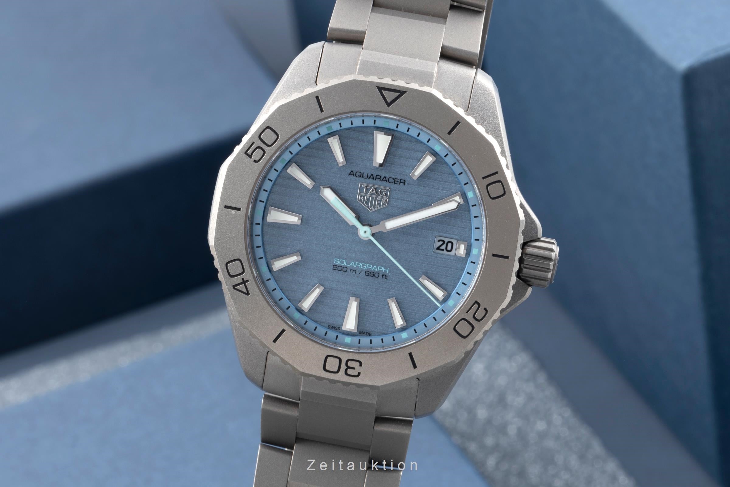 Tag Heuer Aquaracer titanio cuarzo reloj para caballeros WBP1182.BF0000	 LP: 3300EUR  [2505888]