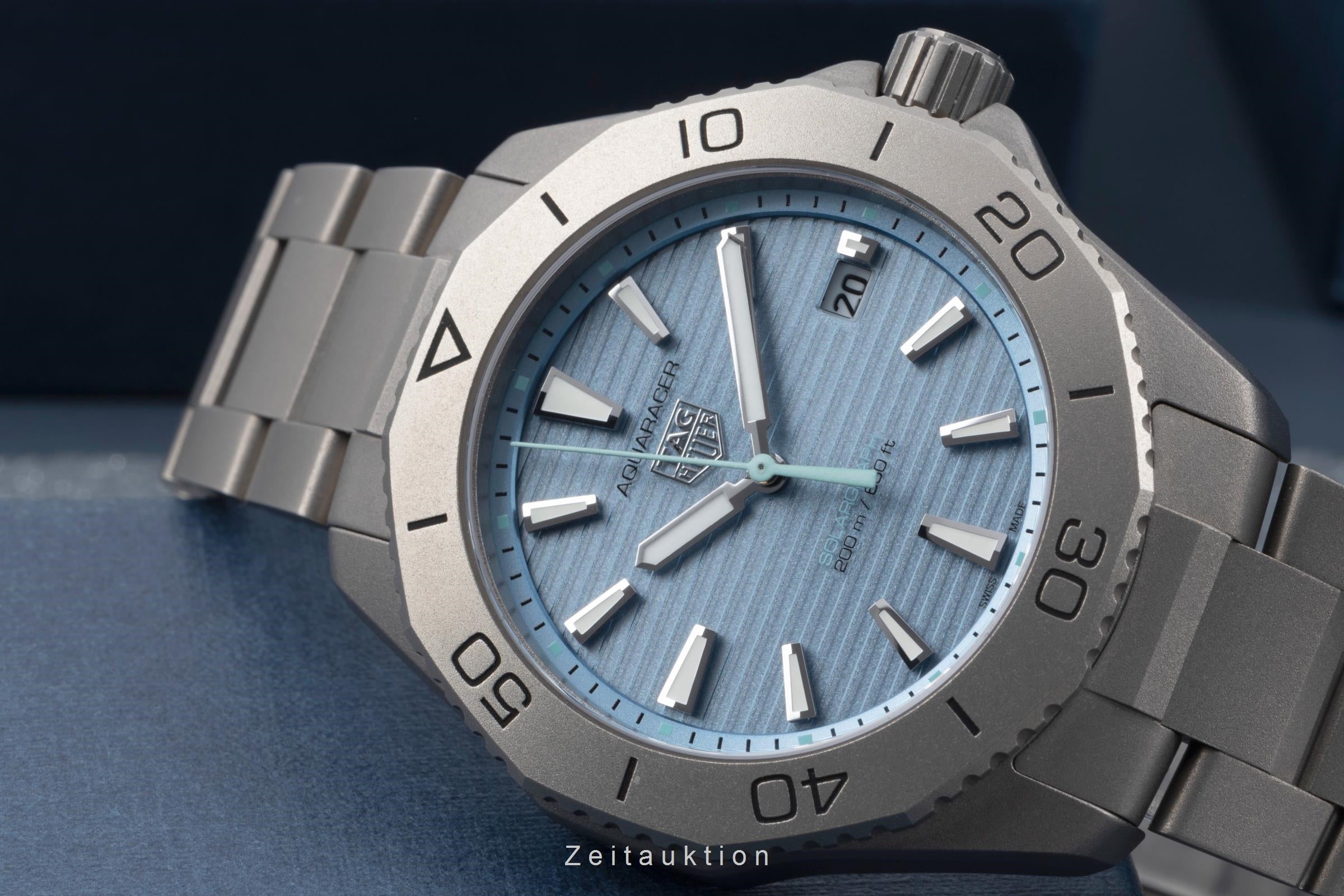 Tag Heuer Aquaracer titanium quartz Kal. TH50-00 Ref. WBP1182