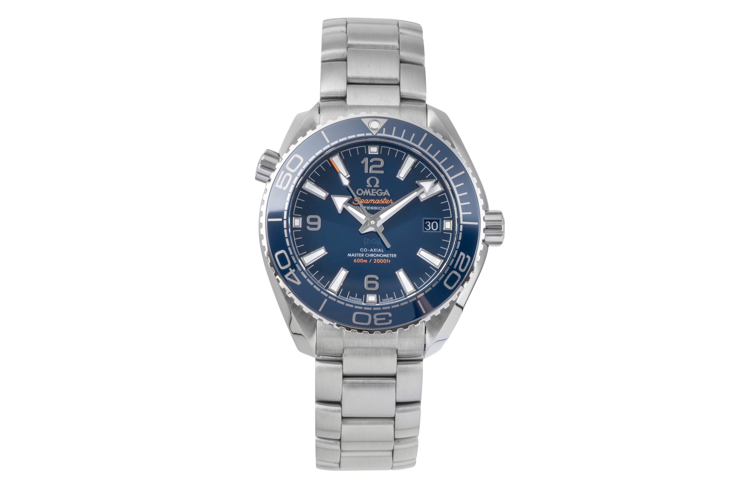 Omega Seamaster steel automatic men's watch 215.30.40.20.03.001 LP: 7700EUR  [2505889]