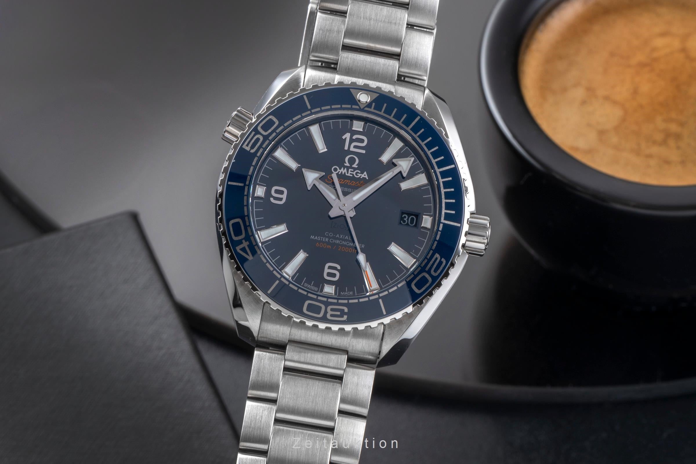 Omega Seamaster steel automatic men's watch 215.30.40.20.03.001 LP: 7700EUR  [2505889]
