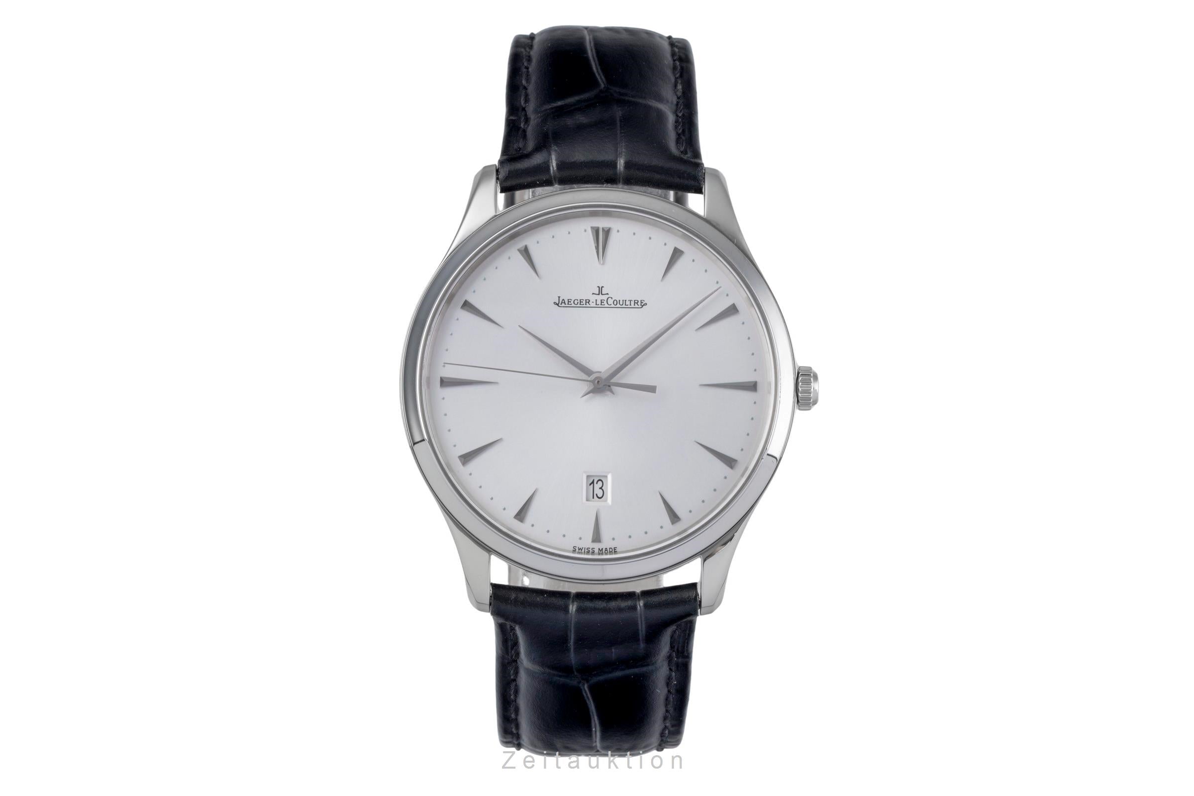 Jaeger LeCoultre Master Ultra Thin steel automatic men's watch Q1288420, 174.8.37.S  [2505892]