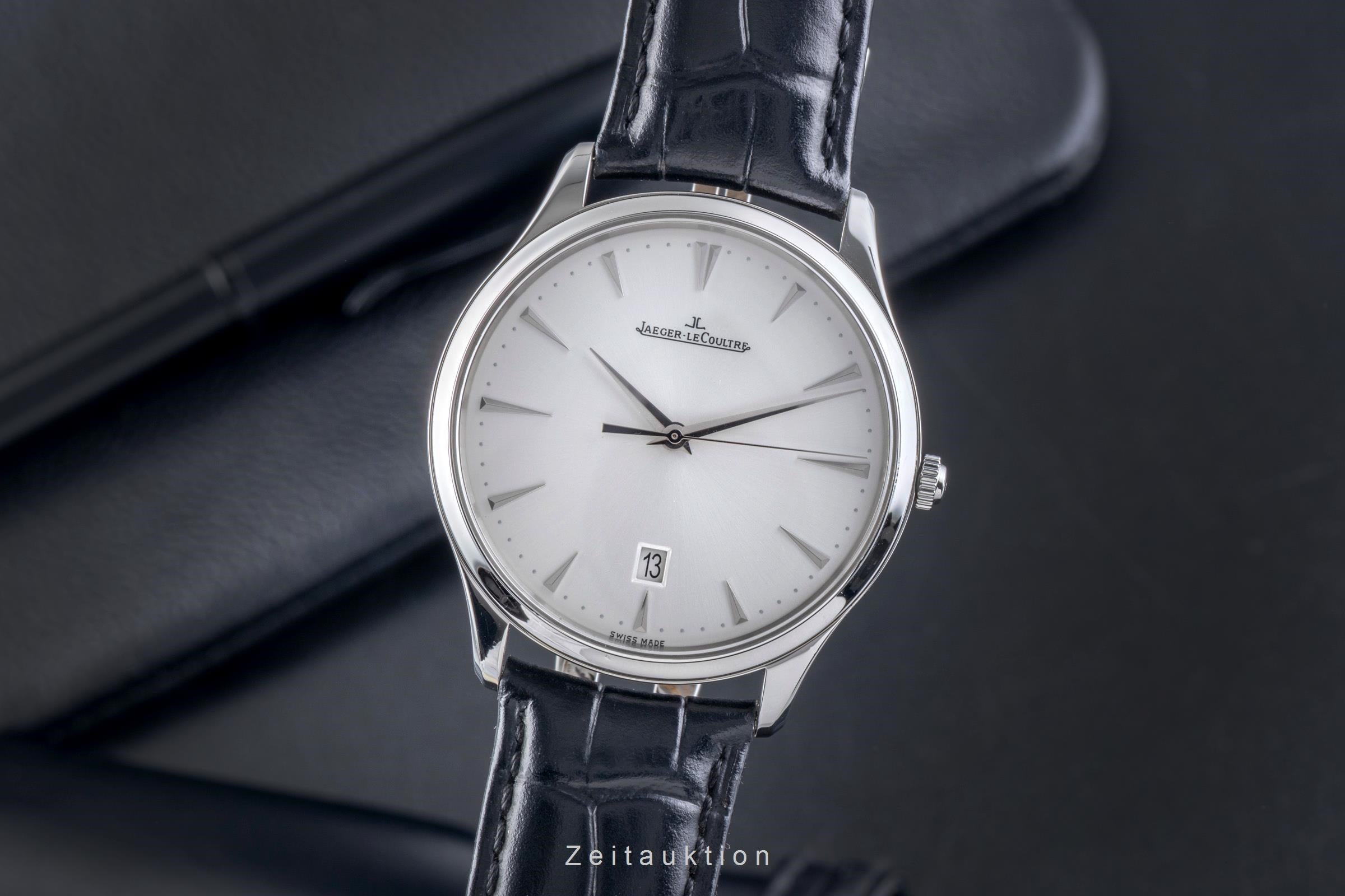 Jaeger LeCoultre Master Ultra Thin steel automatic men's watch Q1288420, 174.8.37.S  [2505892]