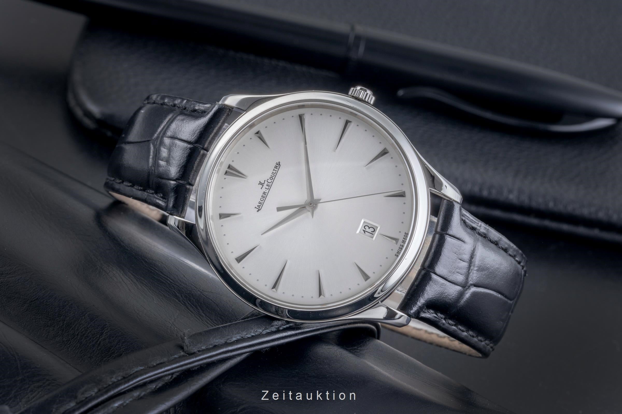 Jaeger LeCoultre Master Ultra Thin steel automatic men's watch Q1288420, 174.8.37.S  [2505892]