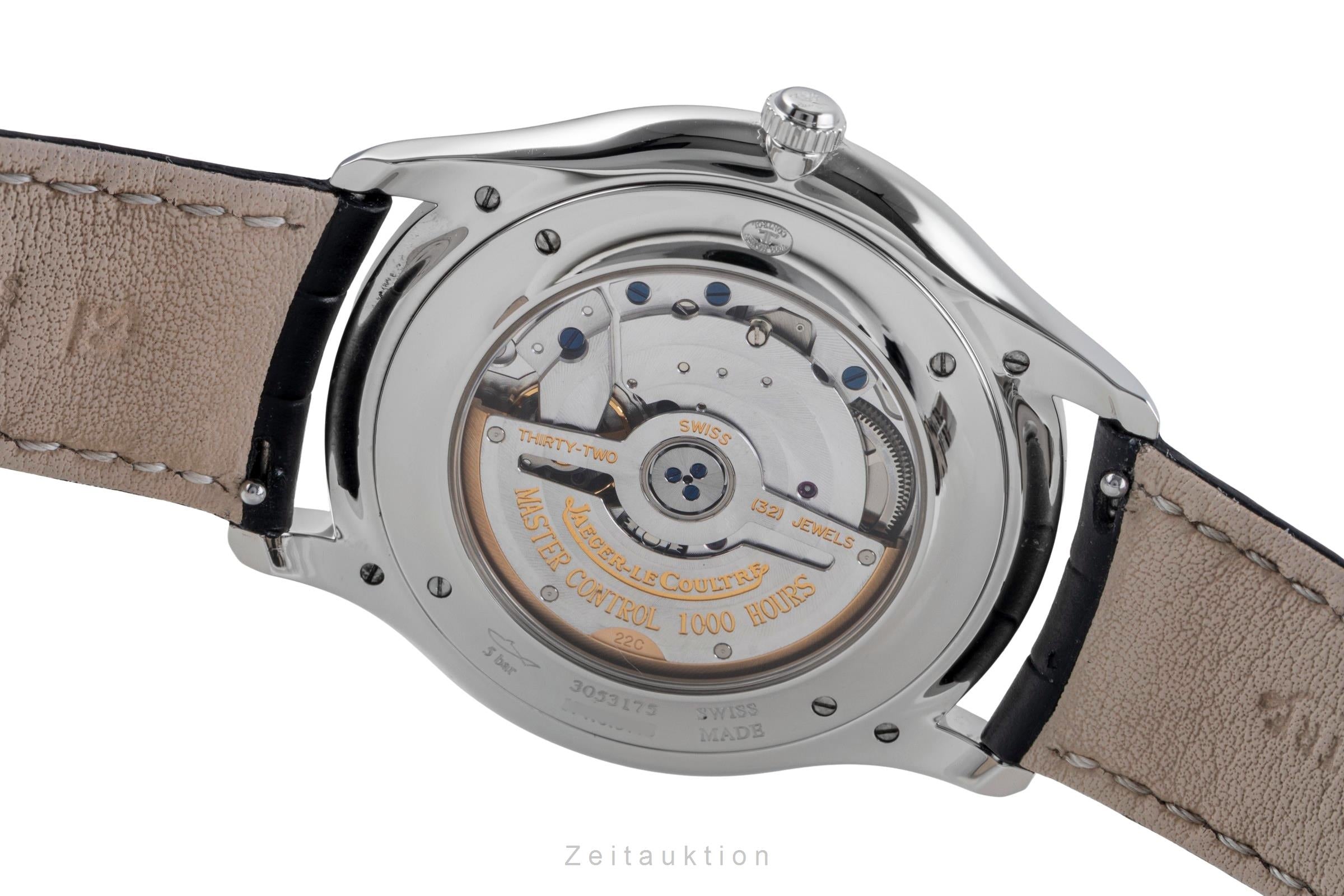 Jaeger LeCoultre Master Ultra Thin steel automatic men's watch Q1288420, 174.8.37.S  [2505892]