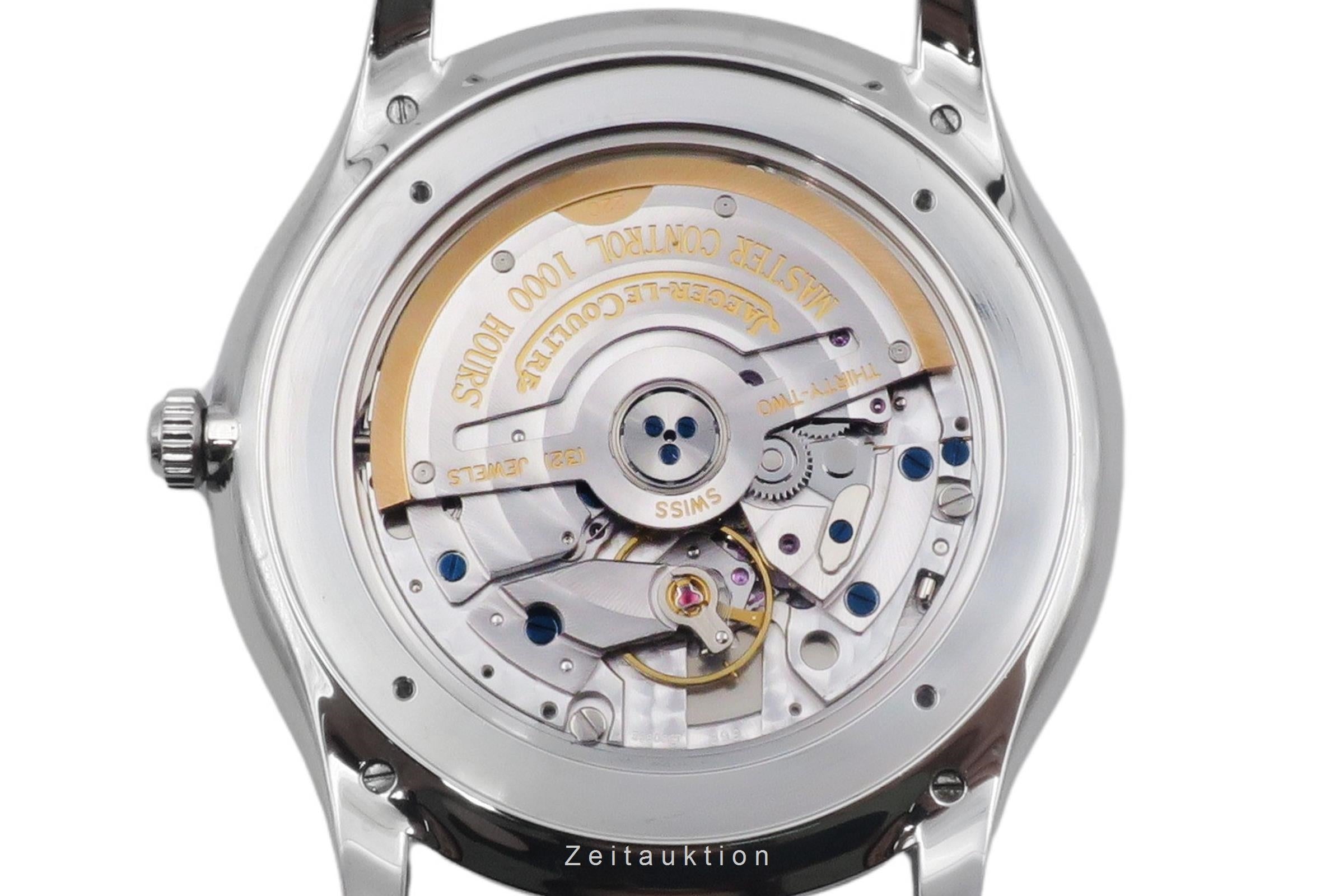 Jaeger LeCoultre Master Ultra Thin steel automatic men's watch Q1288420, 174.8.37.S  [2505892]