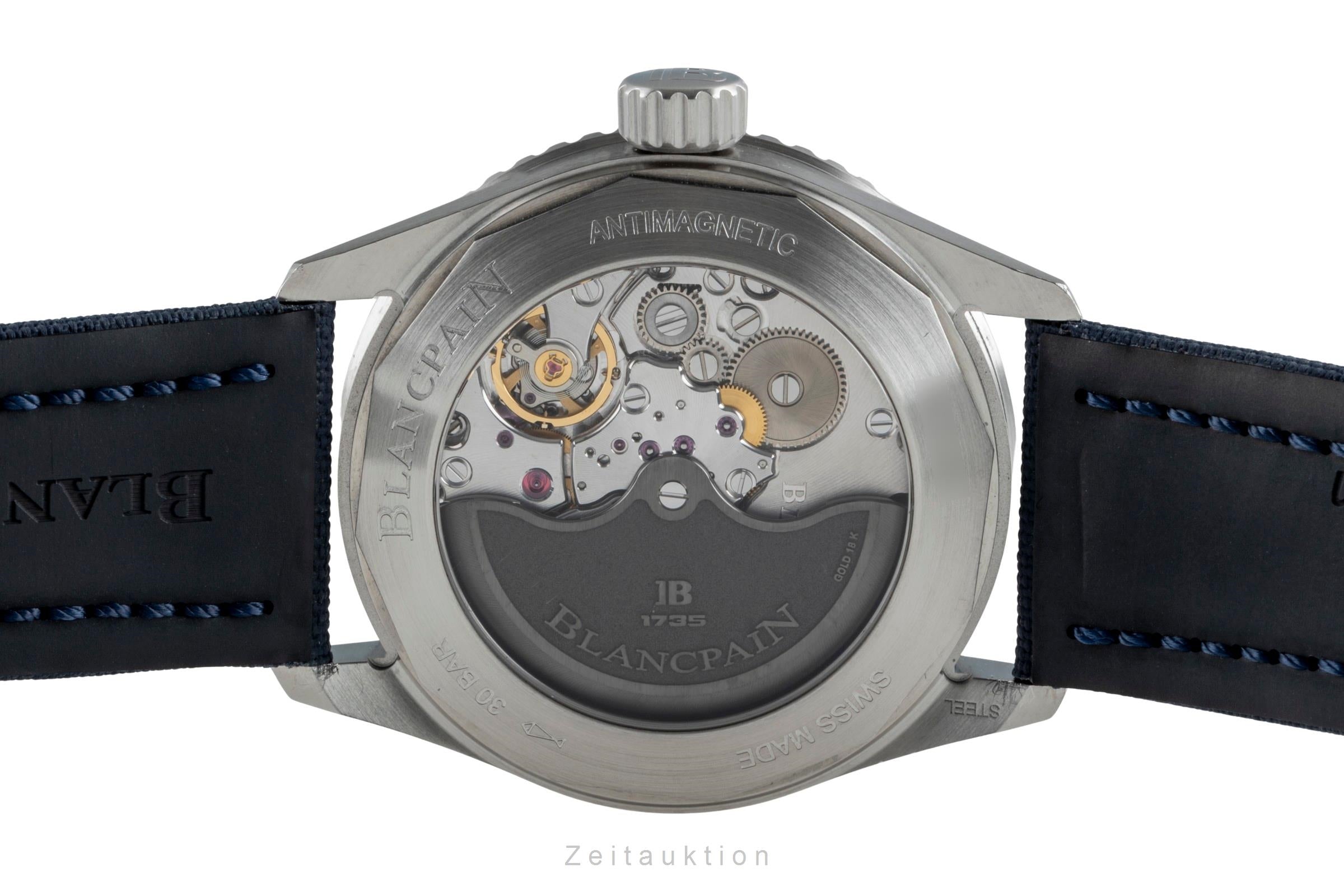 Blancpain Fifty Fathoms Bathyscaphe Stahl Automatik Ref. 5000-1110-B52A Papiere [2505894]