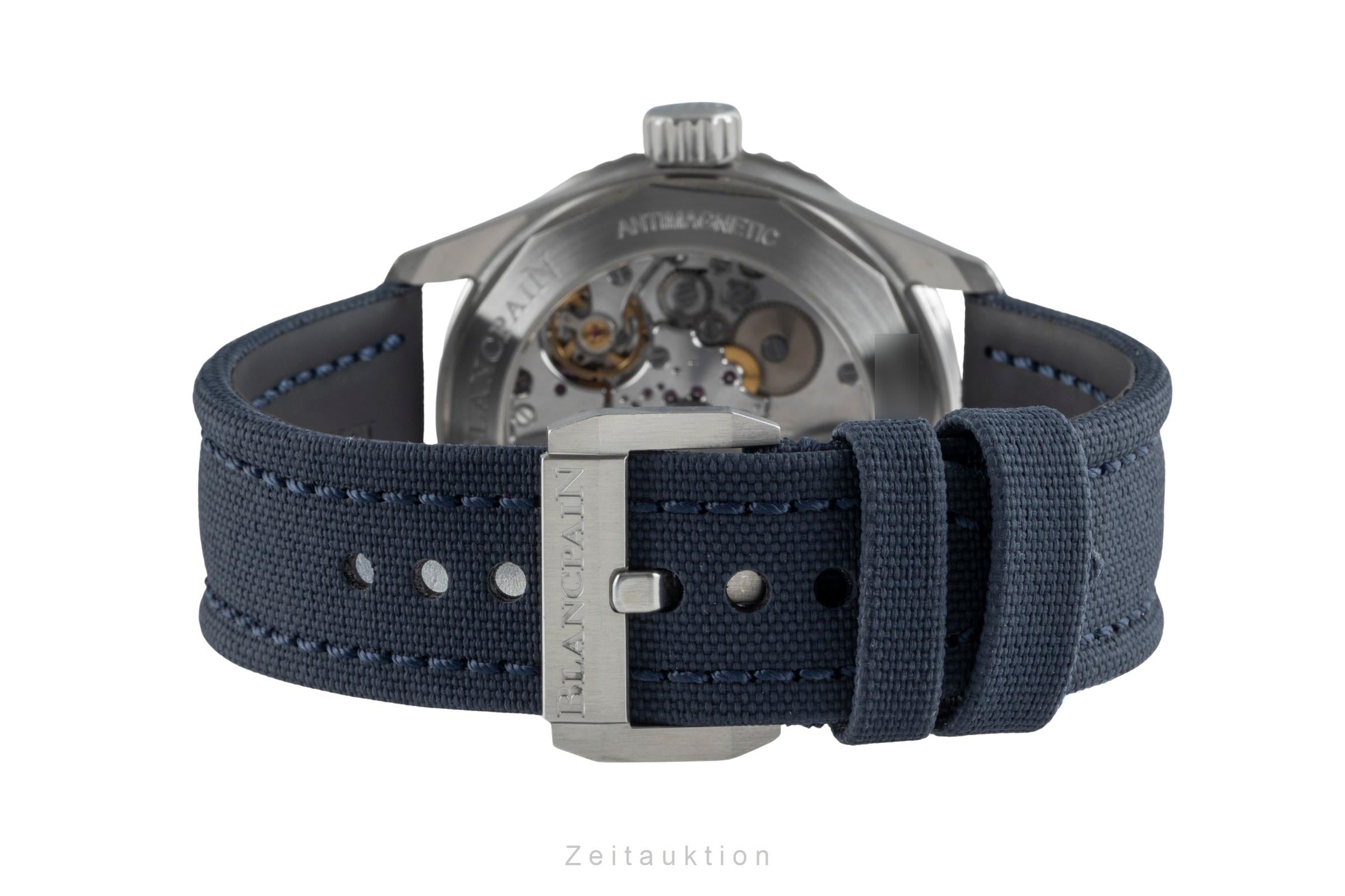 Blancpain Fifty Fathoms Bathyscaphe Stahl Automatik Ref. 5000-1110-B52A Papiere [2505894]