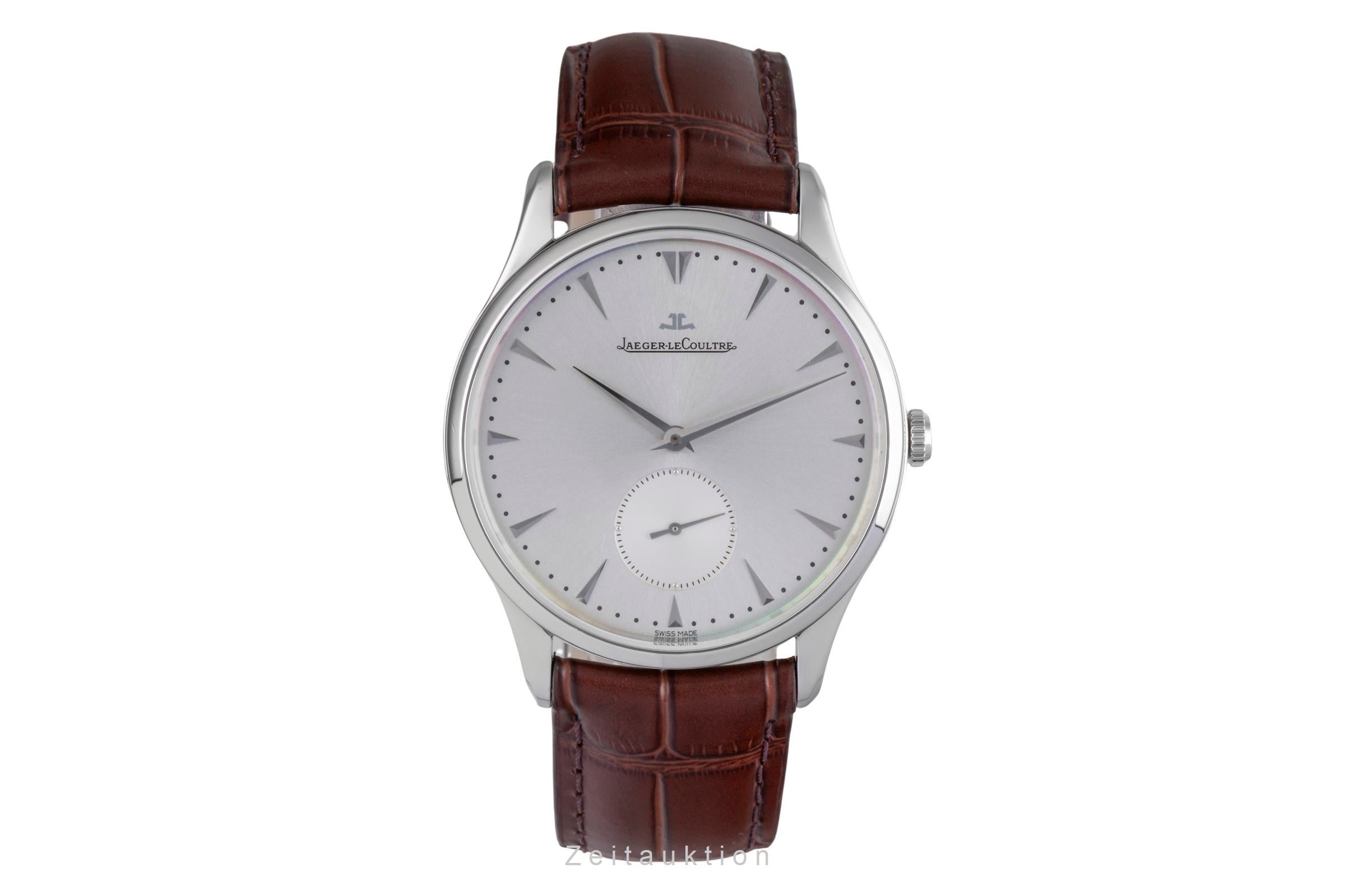 Jaeger LeCoultre Master Ultra Thin steel automatic men's watch Q1358420 , 174.8.90.S	 LP: 10300EUR  [2505895]