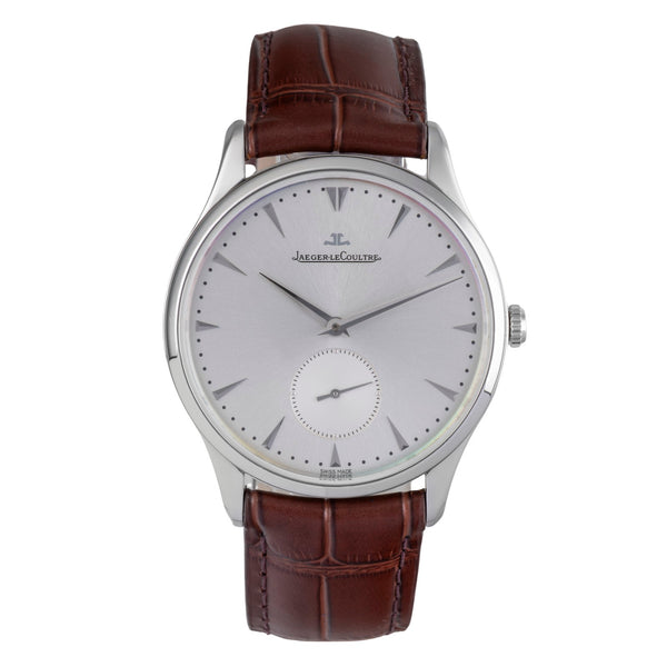 Jaeger LeCoultre Master Ultra Thin steel automatic men's watch Q1358420 , 174.8.90.S	 LP: 10300EUR  [2505895]