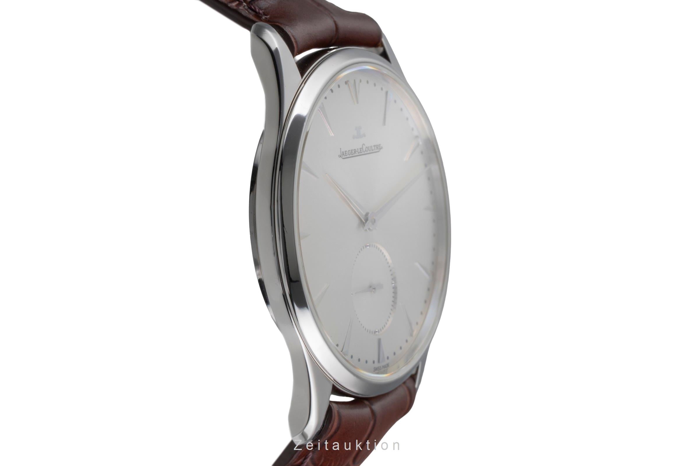 Jaeger LeCoultre Master Ultra Thin steel automatic men's watch Q1358420 , 174.8.90.S	 LP: 10300EUR  [2505895]