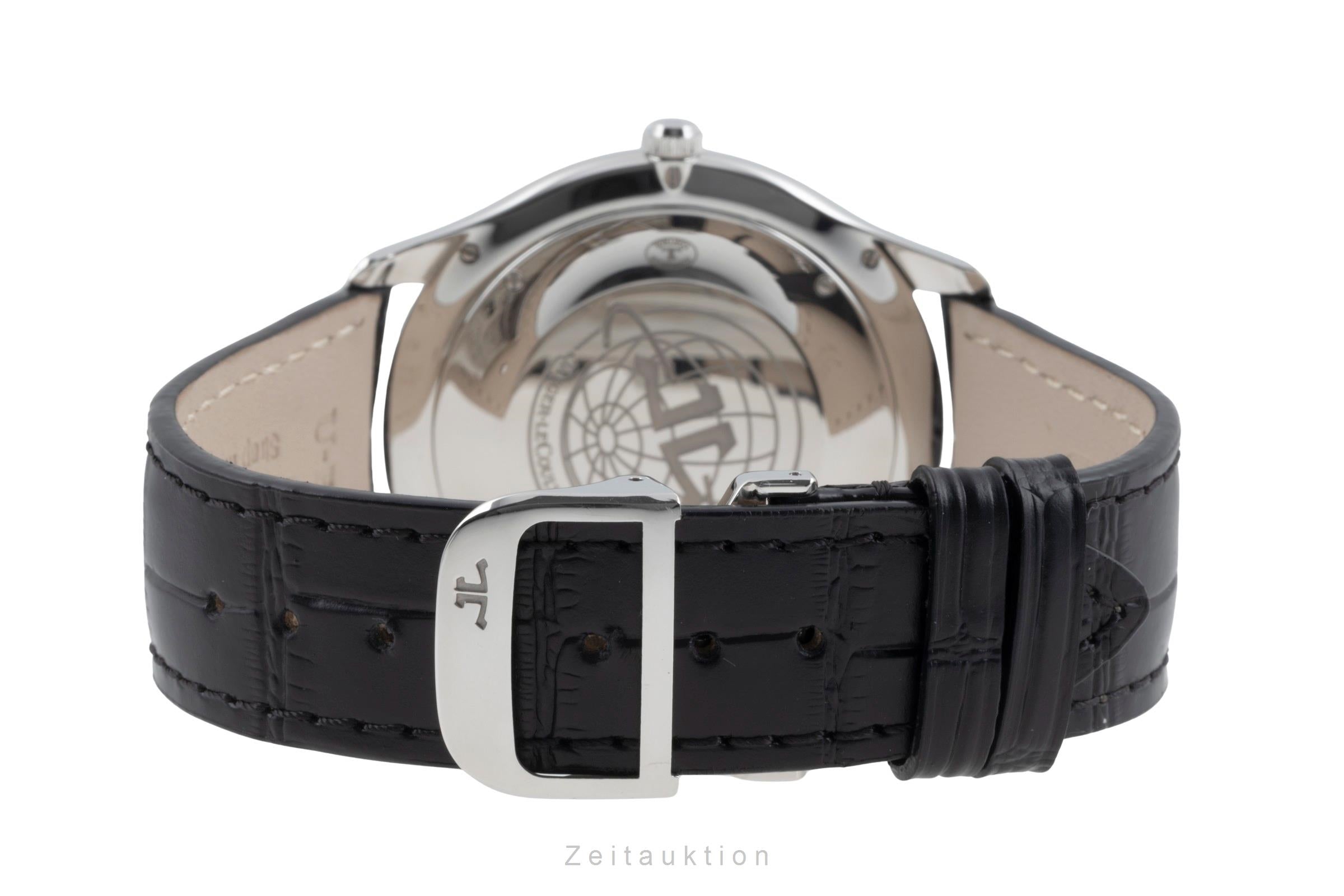 Jaeger LeCoultre Master Ultra Thin steel automatic men's watch Q1338421 ,170.8.37  [2505896]